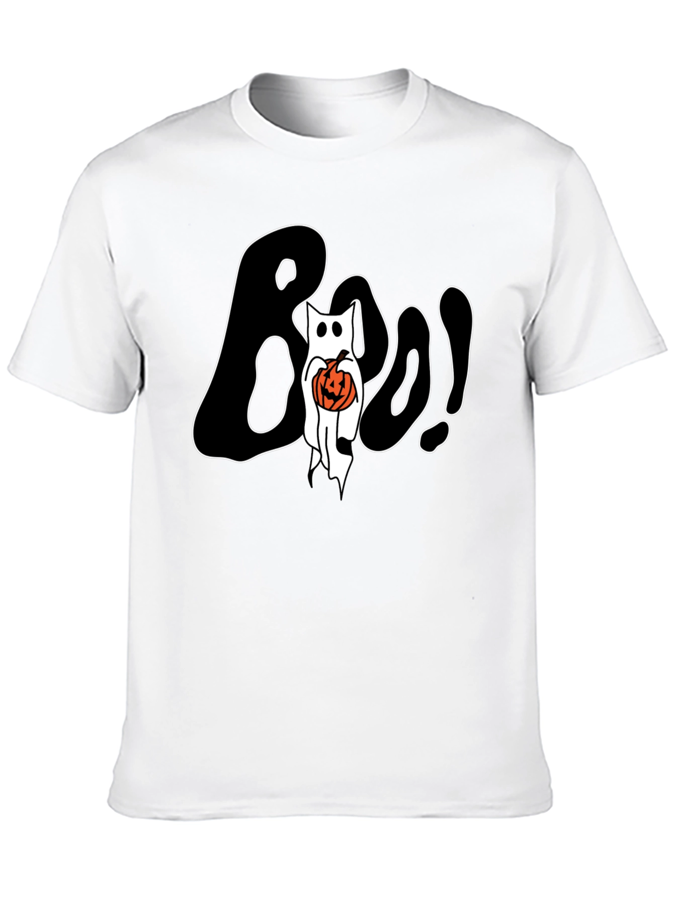 Halloween Boo! Graphic Tee - Spooky Season Shirt