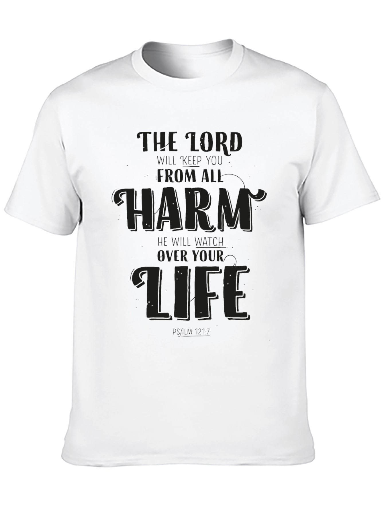The Lord Protects From Harm Graphic T-Shirt