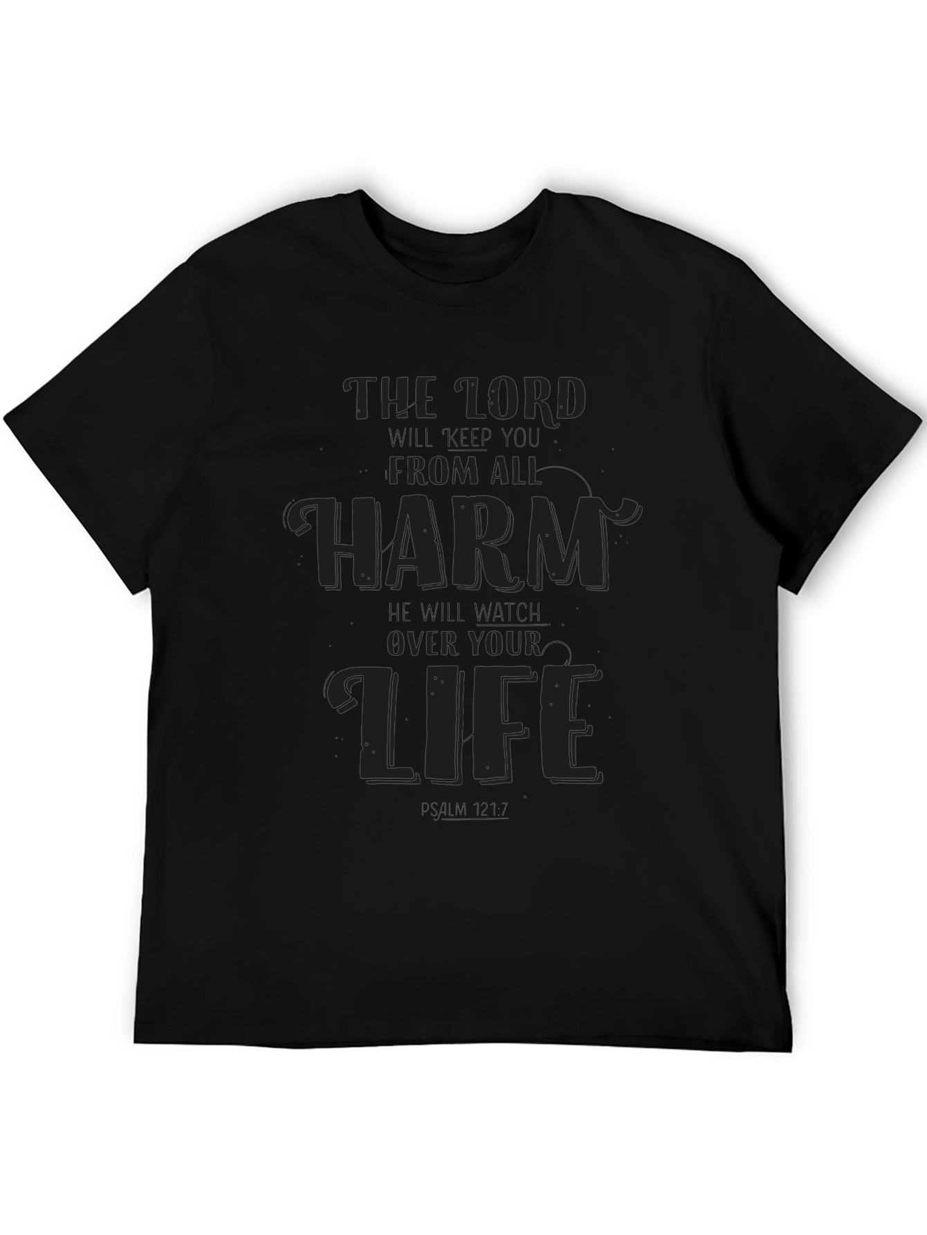 The Lord Protects From Harm Graphic T-Shirt