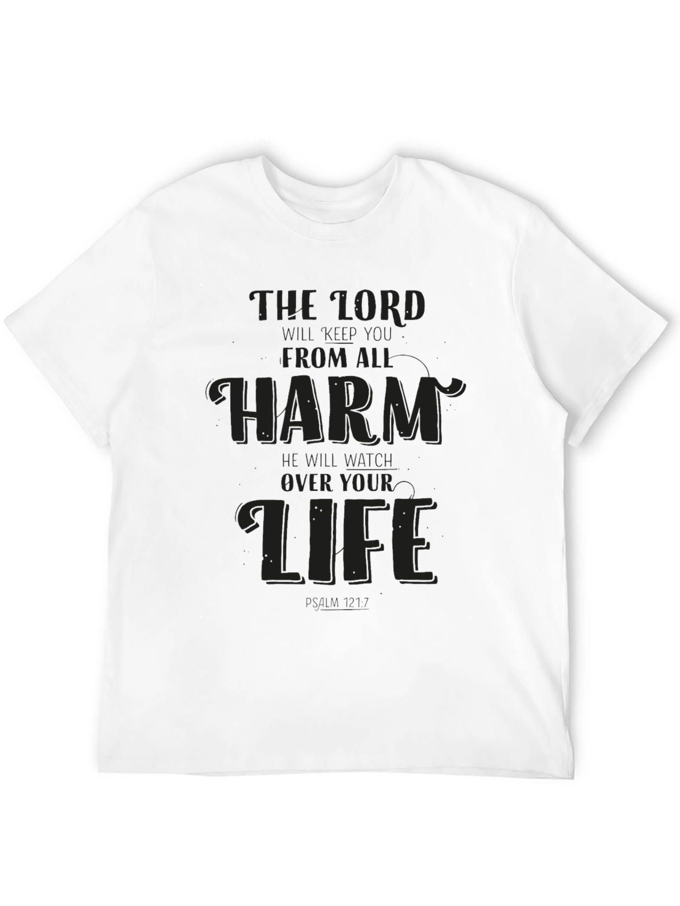 The Lord Protects From Harm Graphic T-Shirt