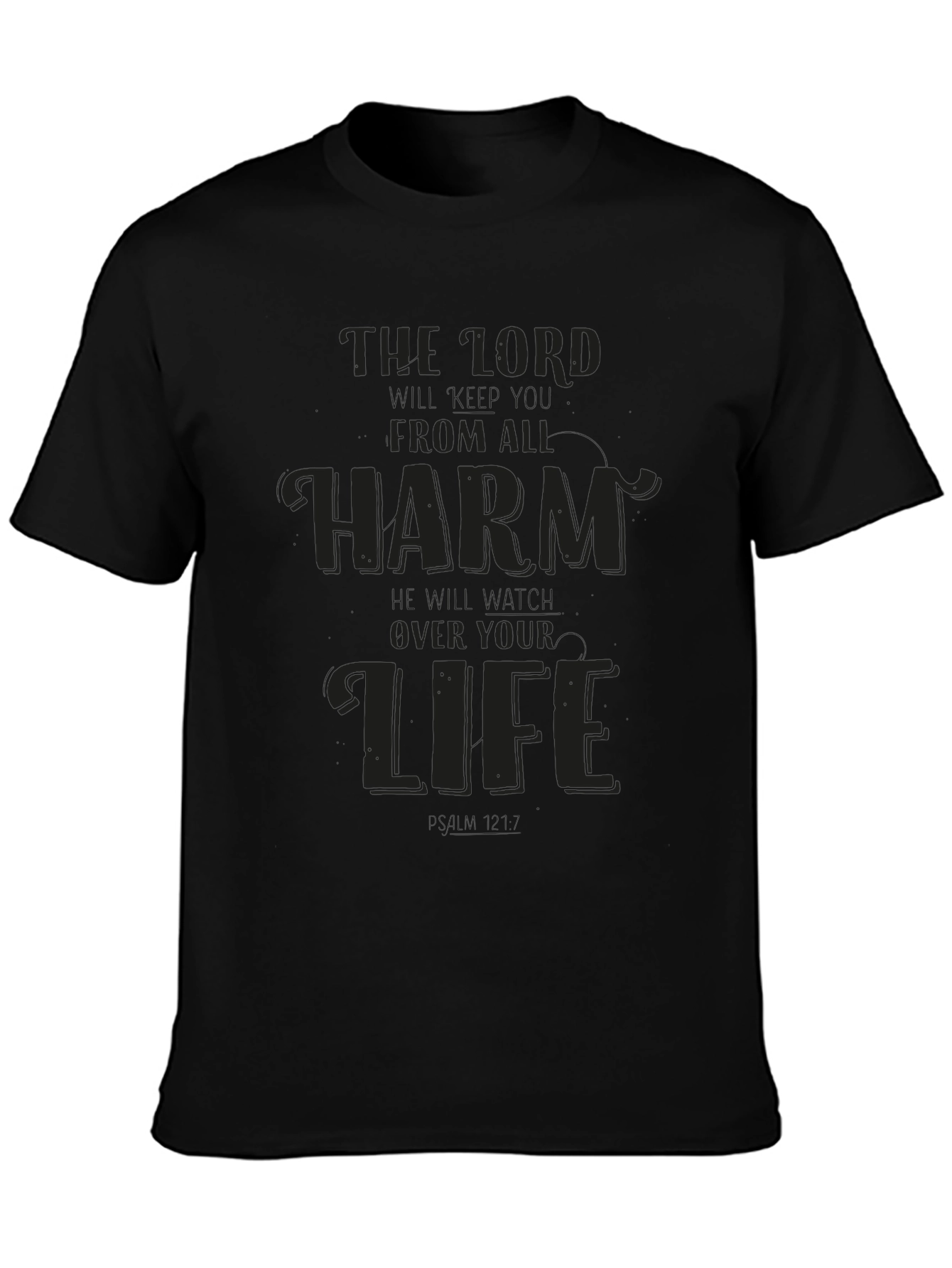 The Lord Protects From Harm Graphic T-Shirt