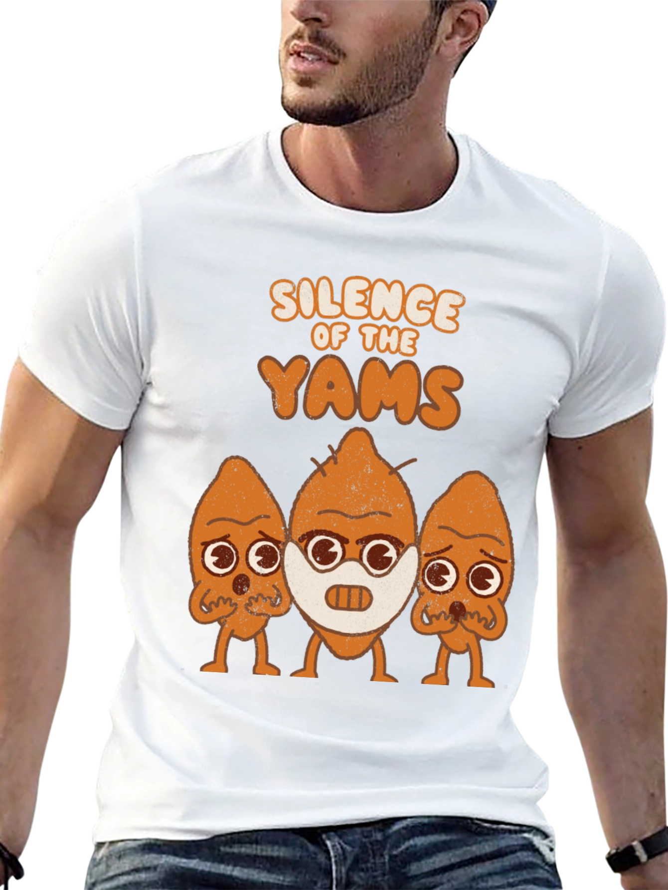 Silence of the Yams Graphic T-Shirt