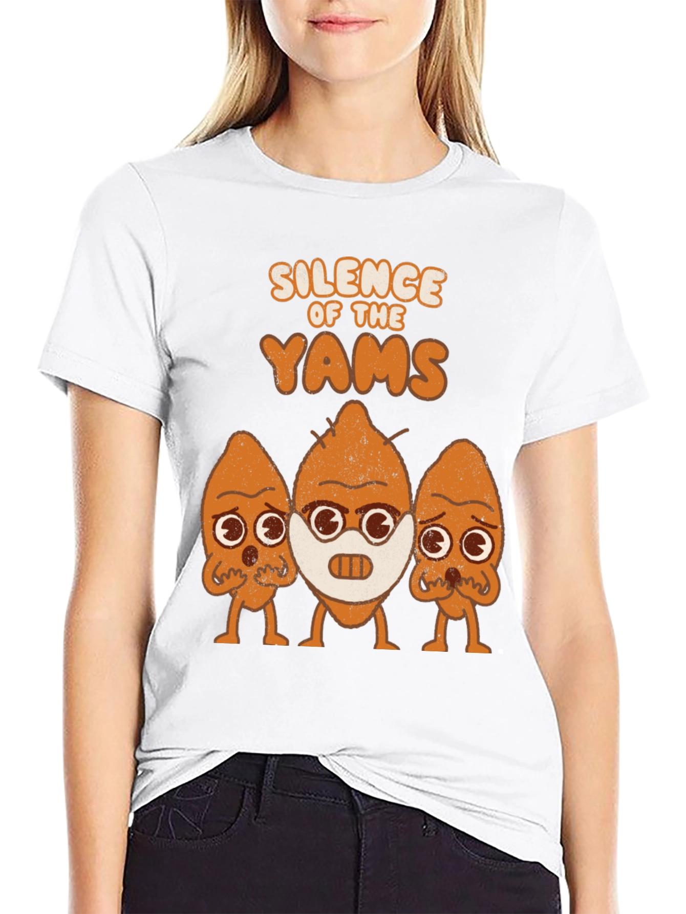 Silence of the Yams Graphic T-Shirt