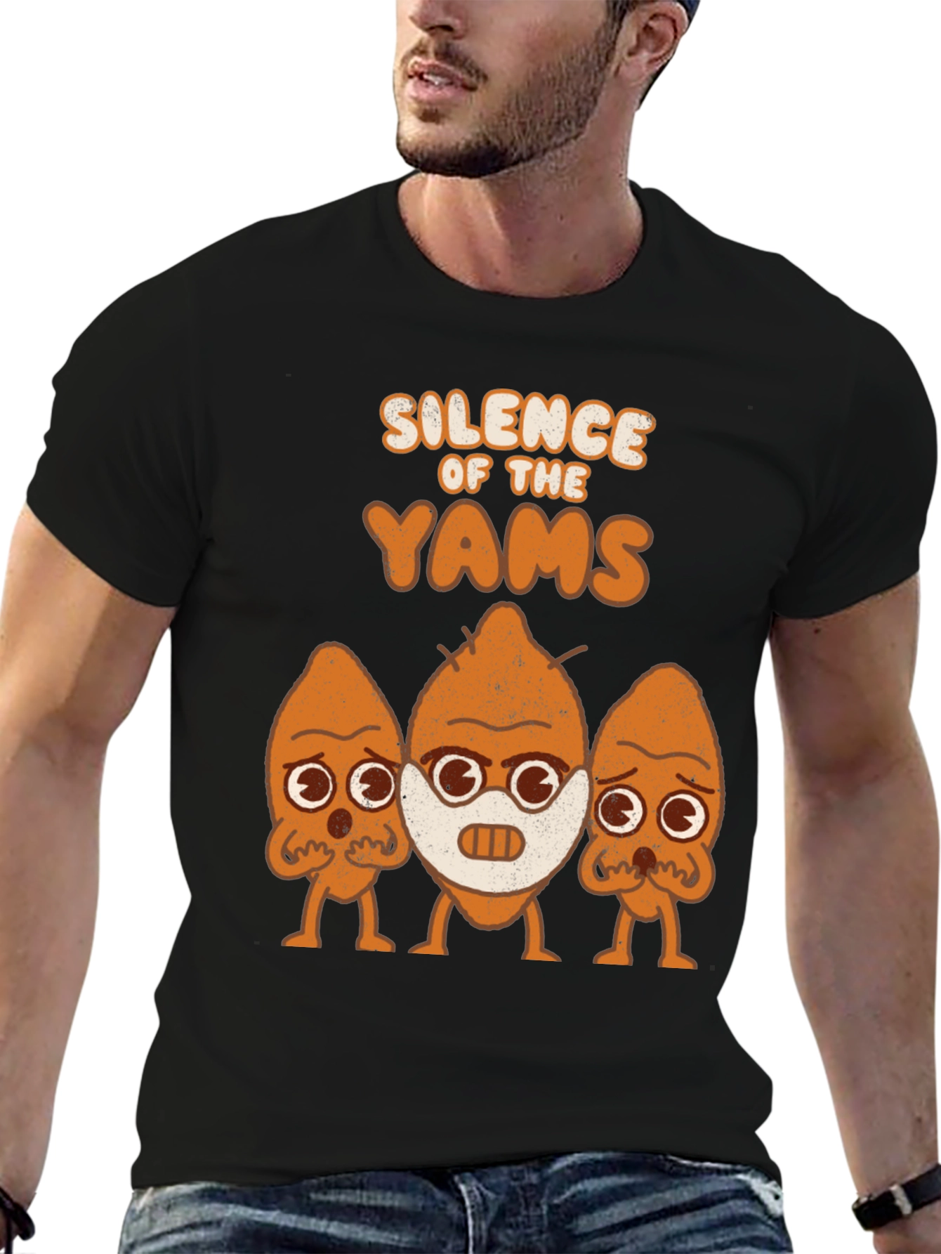 Silence of the Yams Graphic T-Shirt
