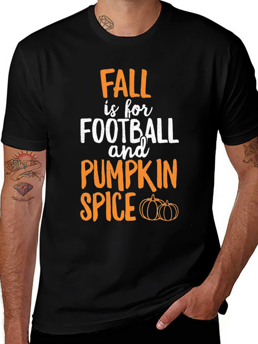 Fall Football Pumpkin Spice T-Shirt