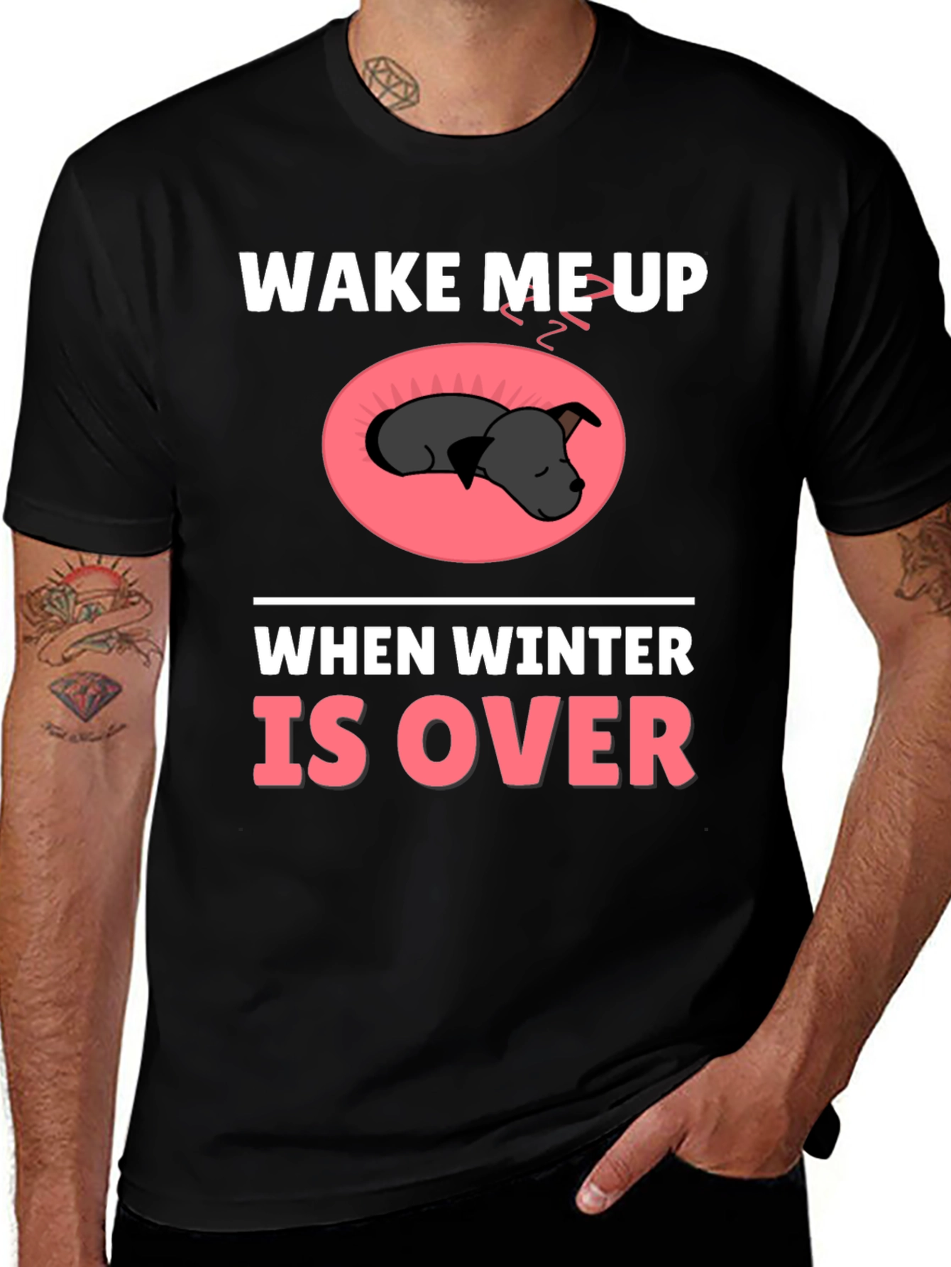 Wake Me Up When Winter Is Over T-Shirt