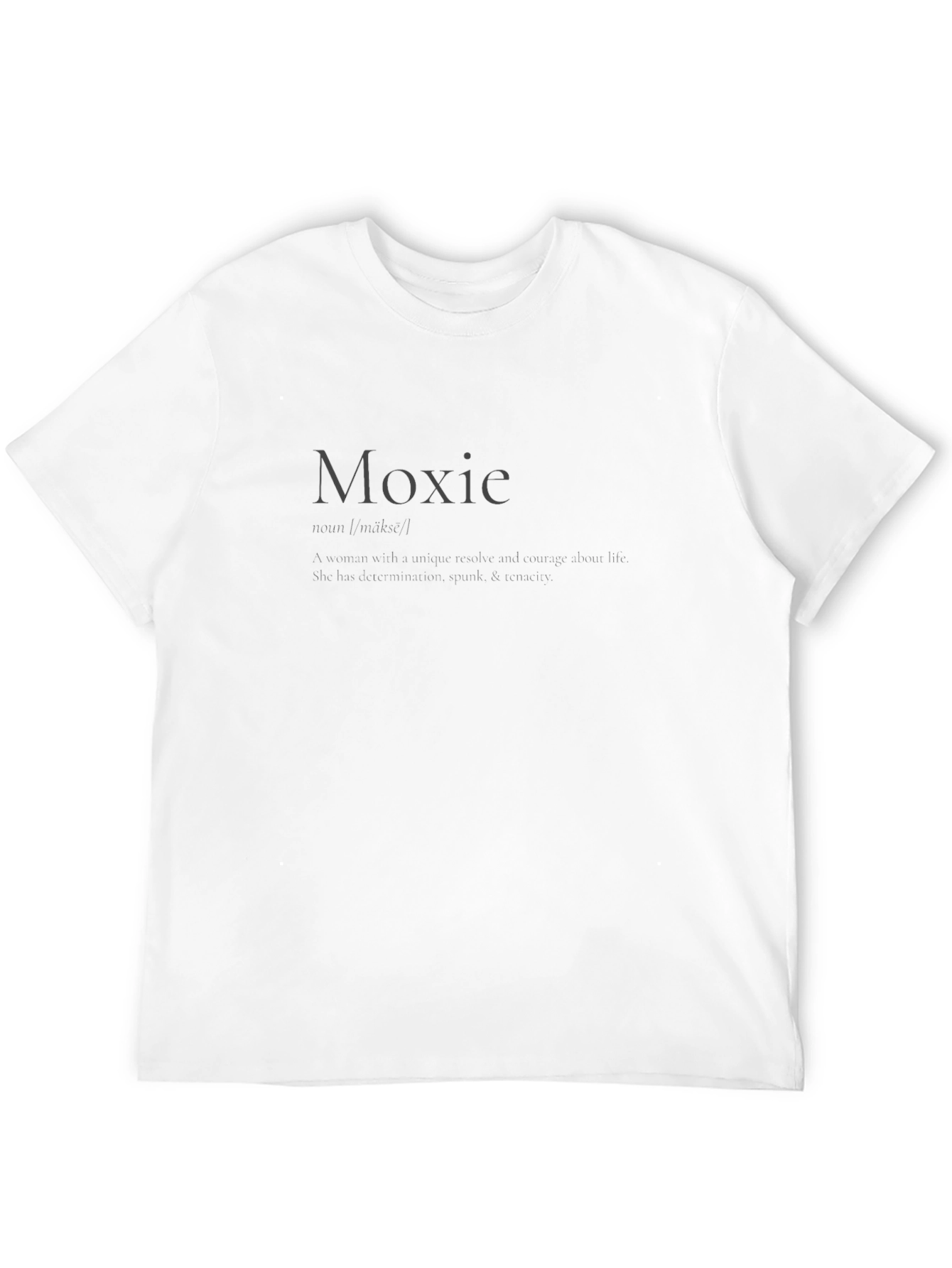 Moxie Definition Black T-Shirt
