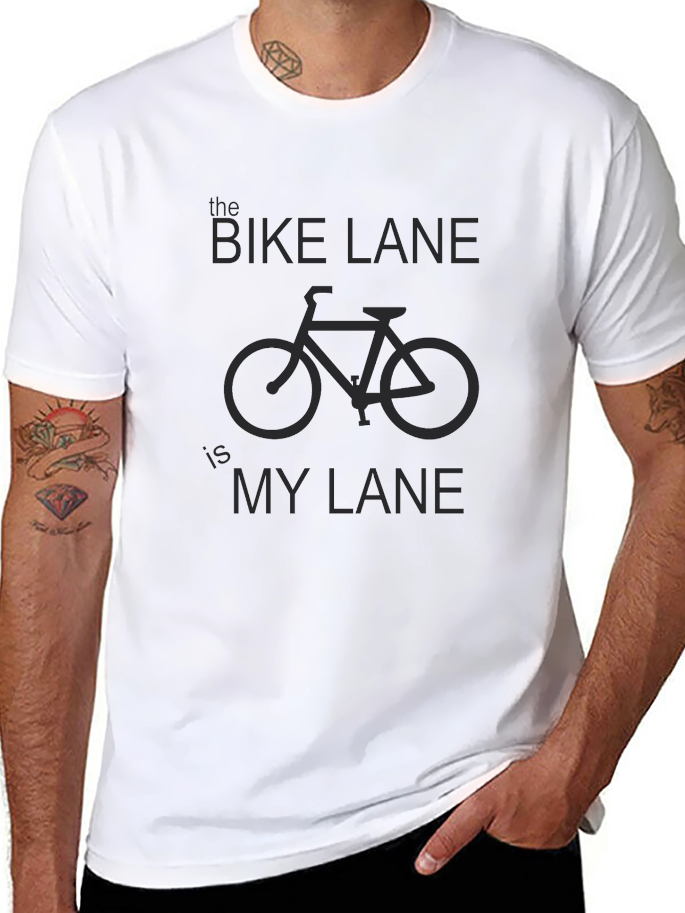 Bike Lane is My Lane T-Shirt