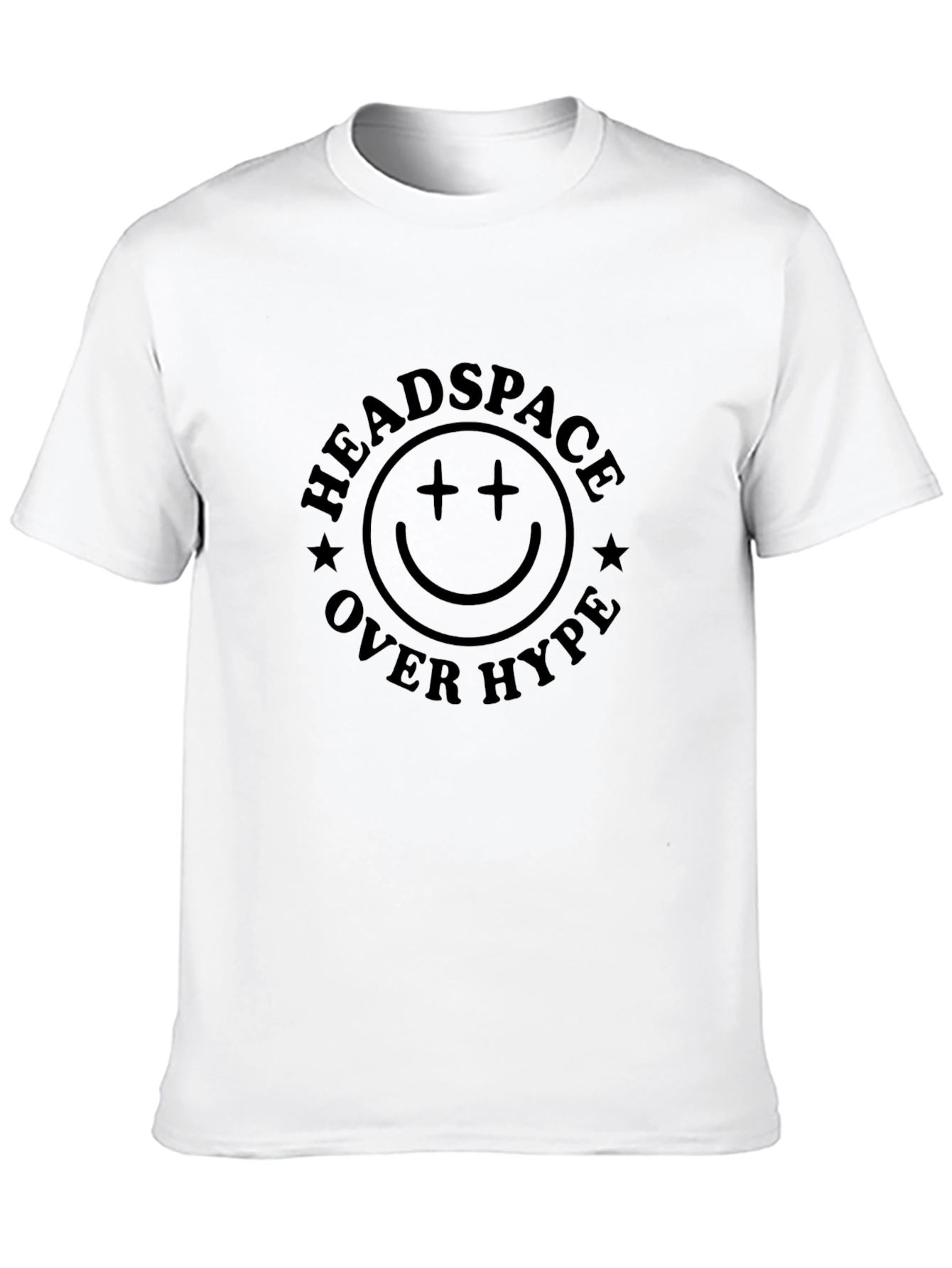 Headspace Over Hype Graphic Black T-Shirt