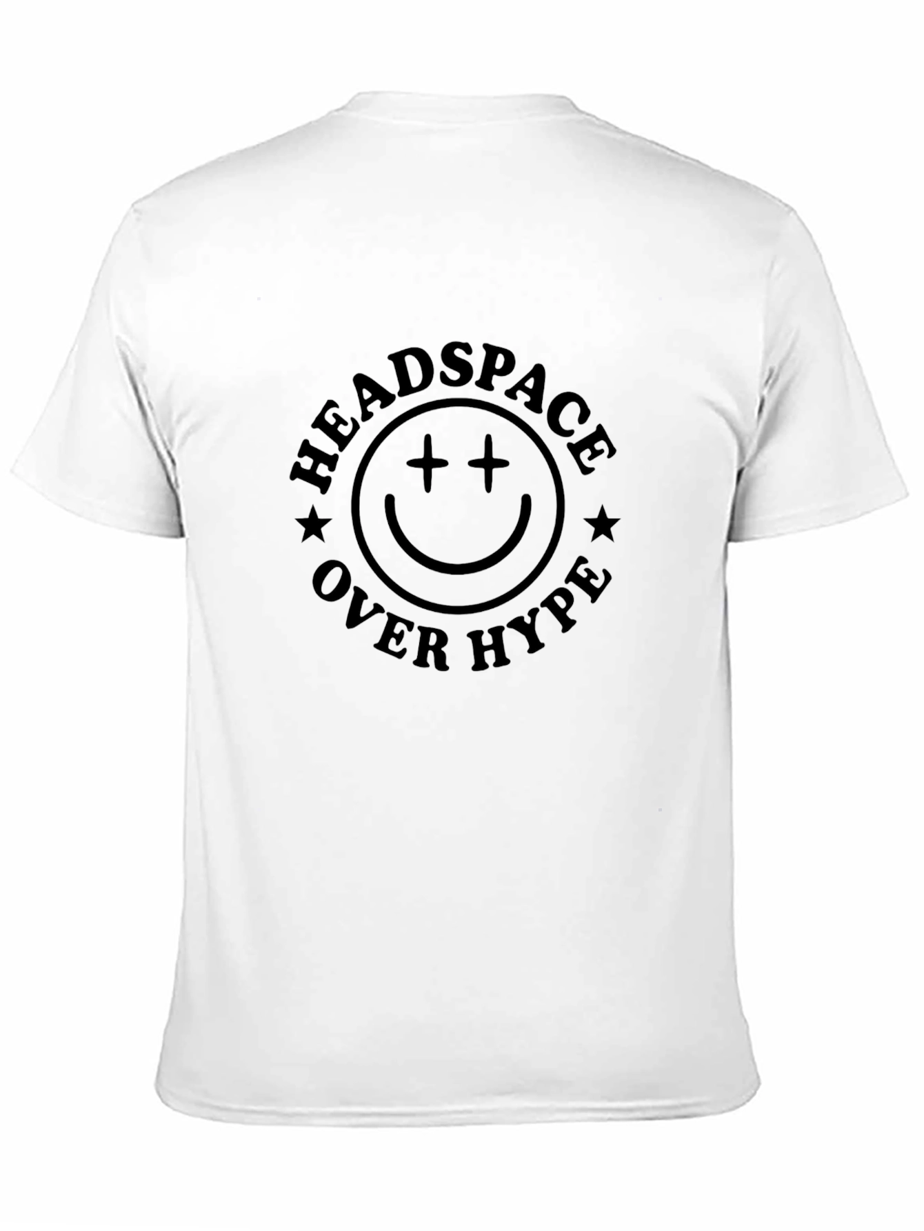Headspace Over Hype Graphic Black T-Shirt