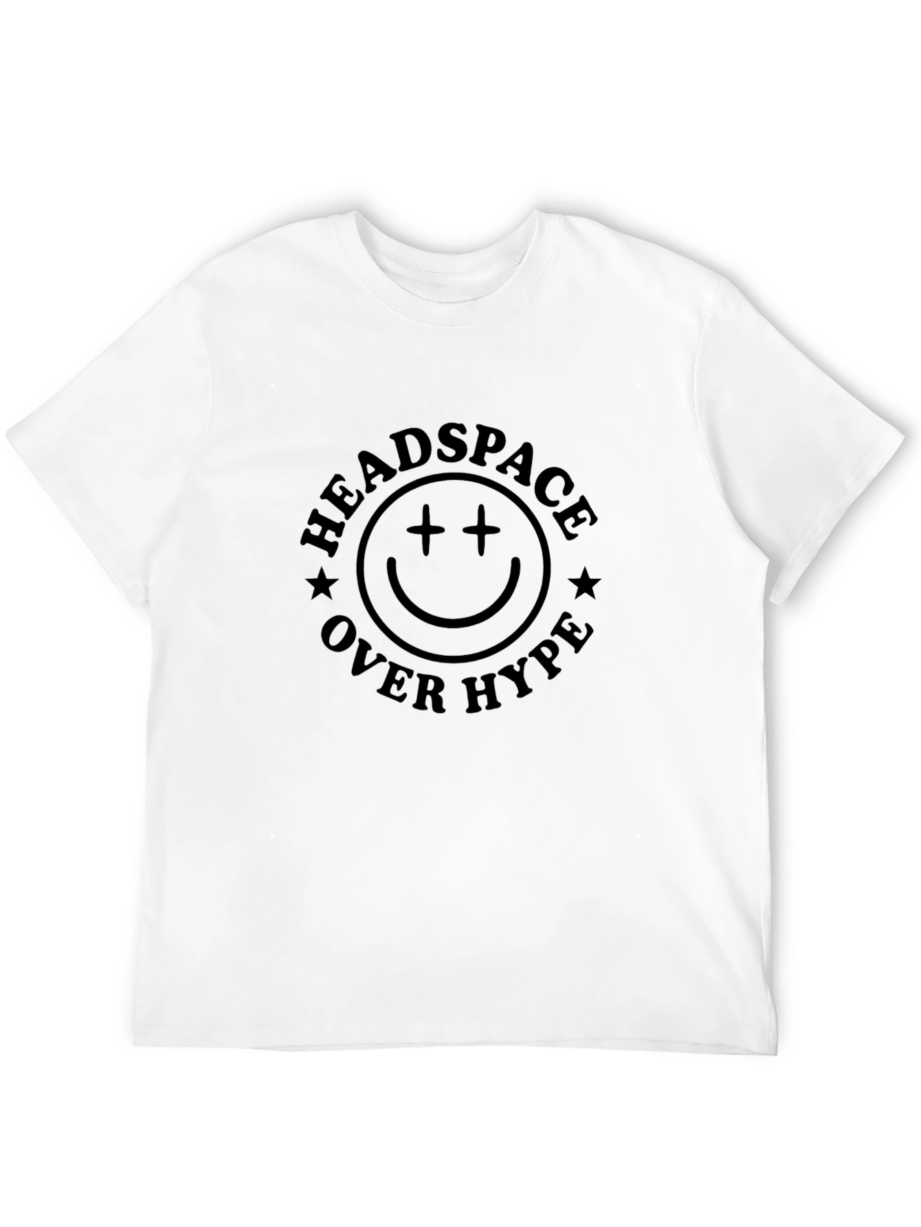 Headspace Over Hype Graphic Black T-Shirt