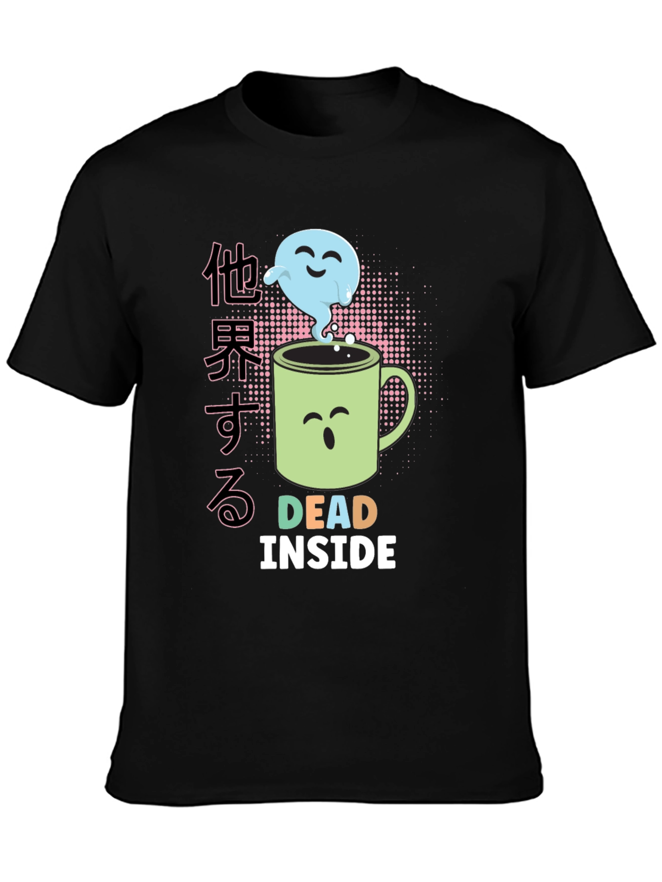 Dead Inside Ghost Coffee Mug T-Shirt