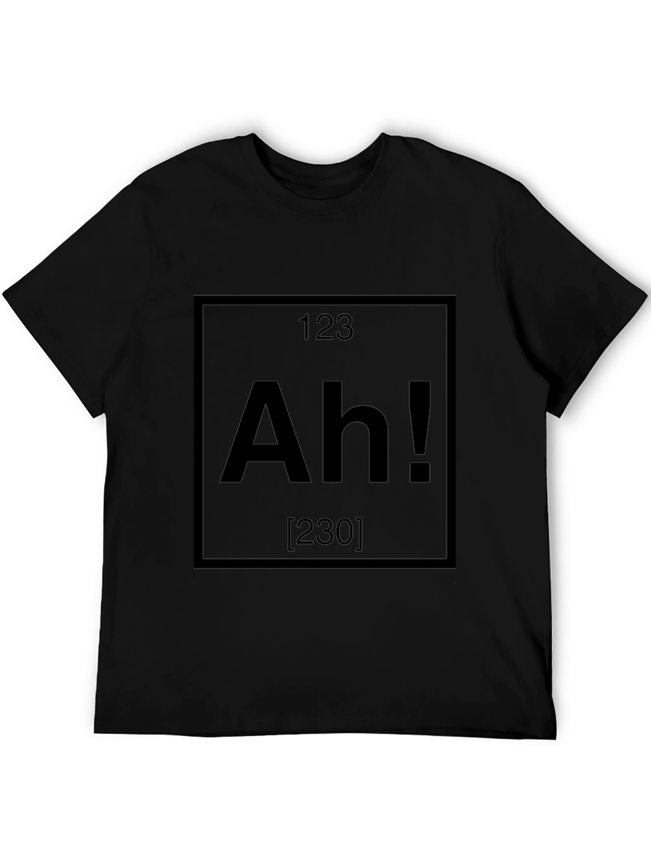 Ah! Periodic Table Inspired Funny Graphic Tee