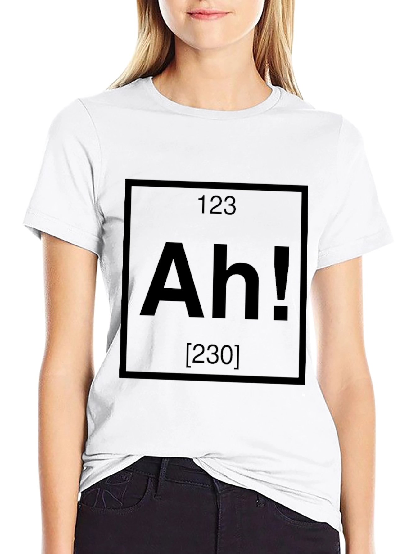 Ah! Periodic Table Inspired Funny Graphic Tee