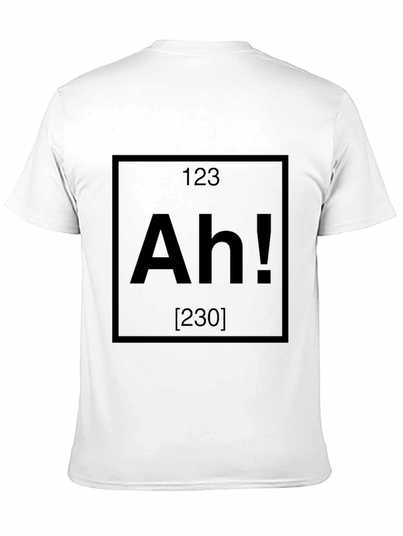 Ah! Periodic Table Inspired Funny Graphic Tee