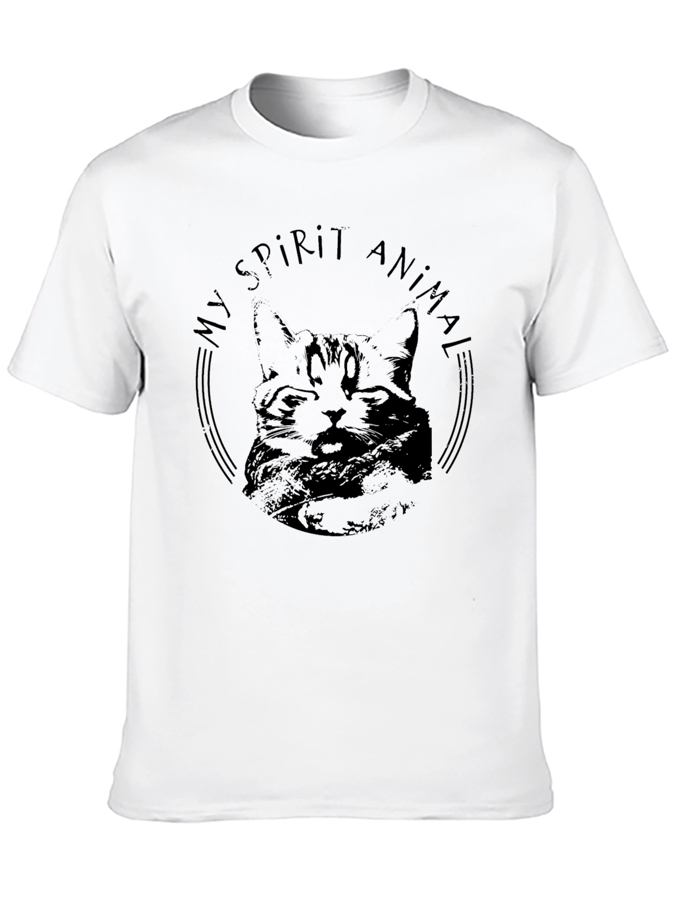 My Spirit Animal Cat Graphic T-Shirt - Unisex