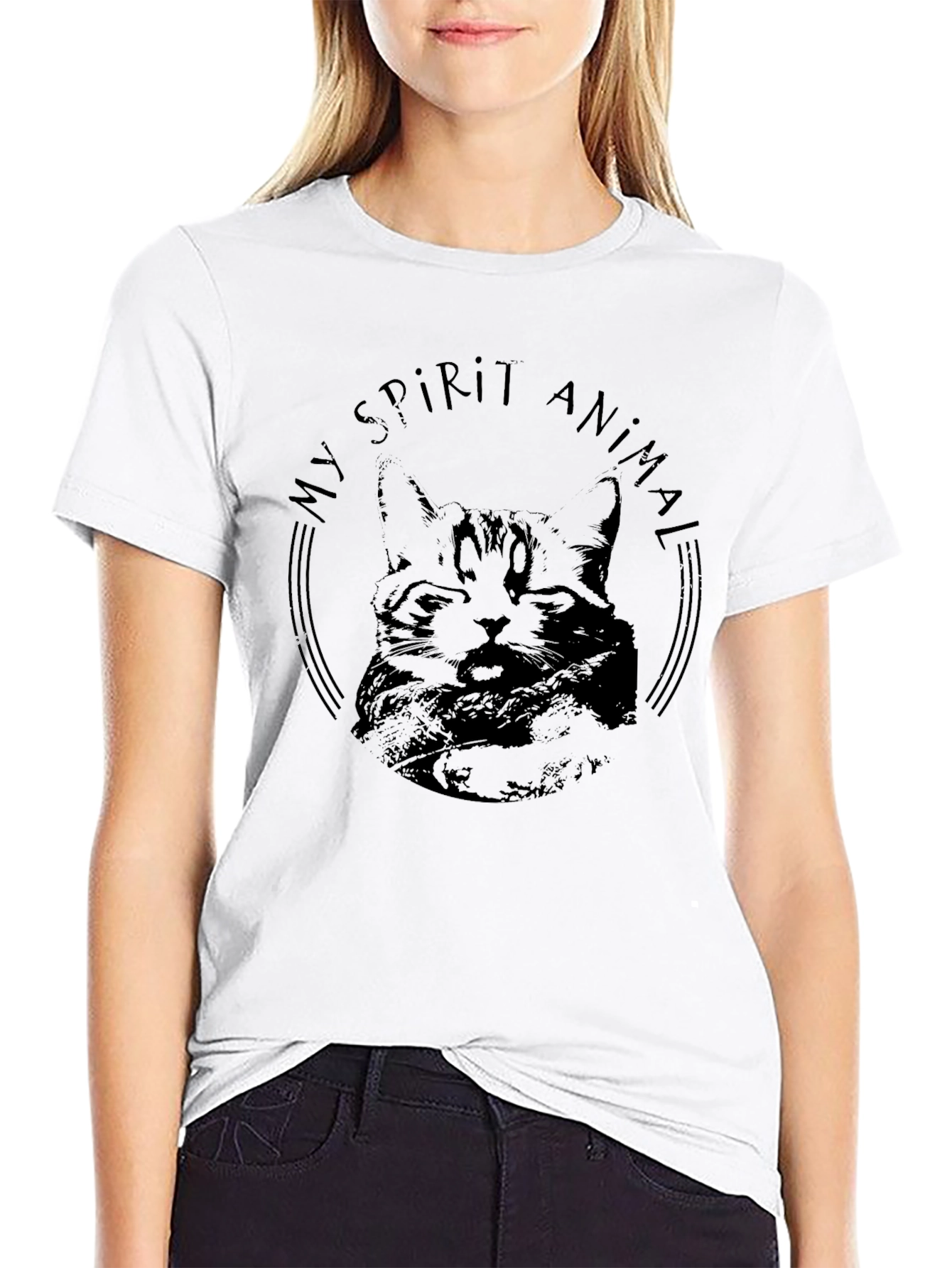 My Spirit Animal Cat Graphic T-Shirt - Unisex