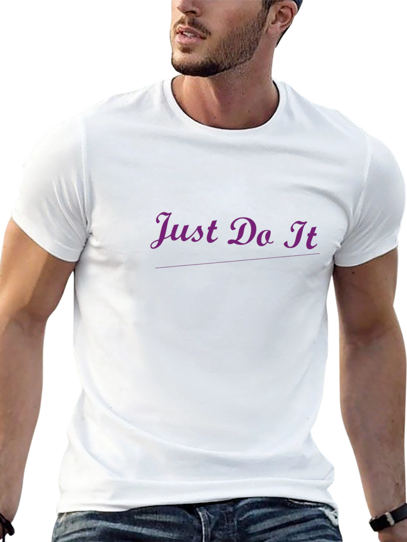 Just Do It Black T-Shirt