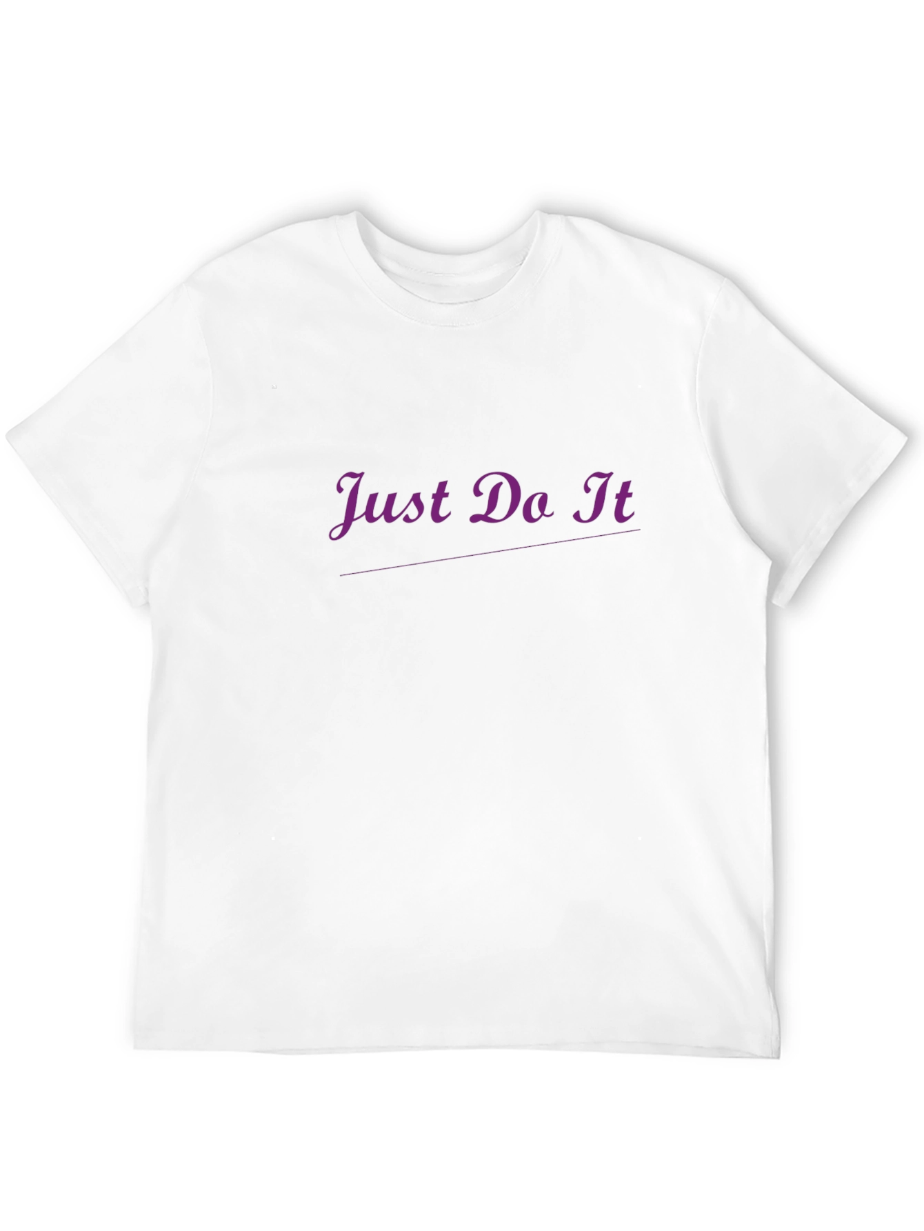 Just Do It Black T-Shirt
