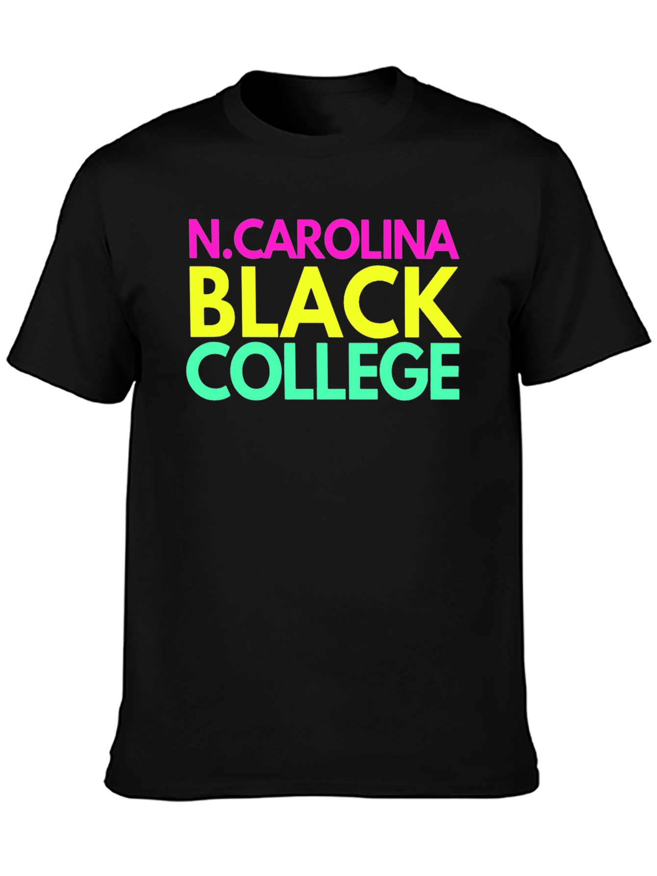 N. Carolina Black College Graphic Tee