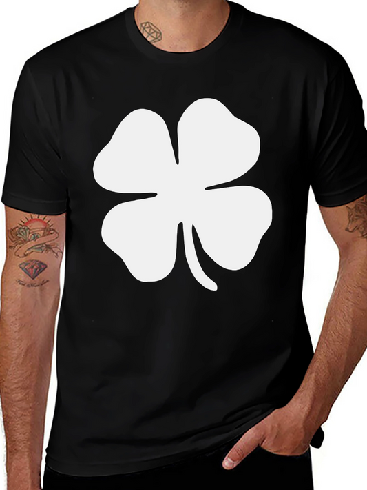 Shamrock T-Shirt - Lucky Four Leaf Clover Tee