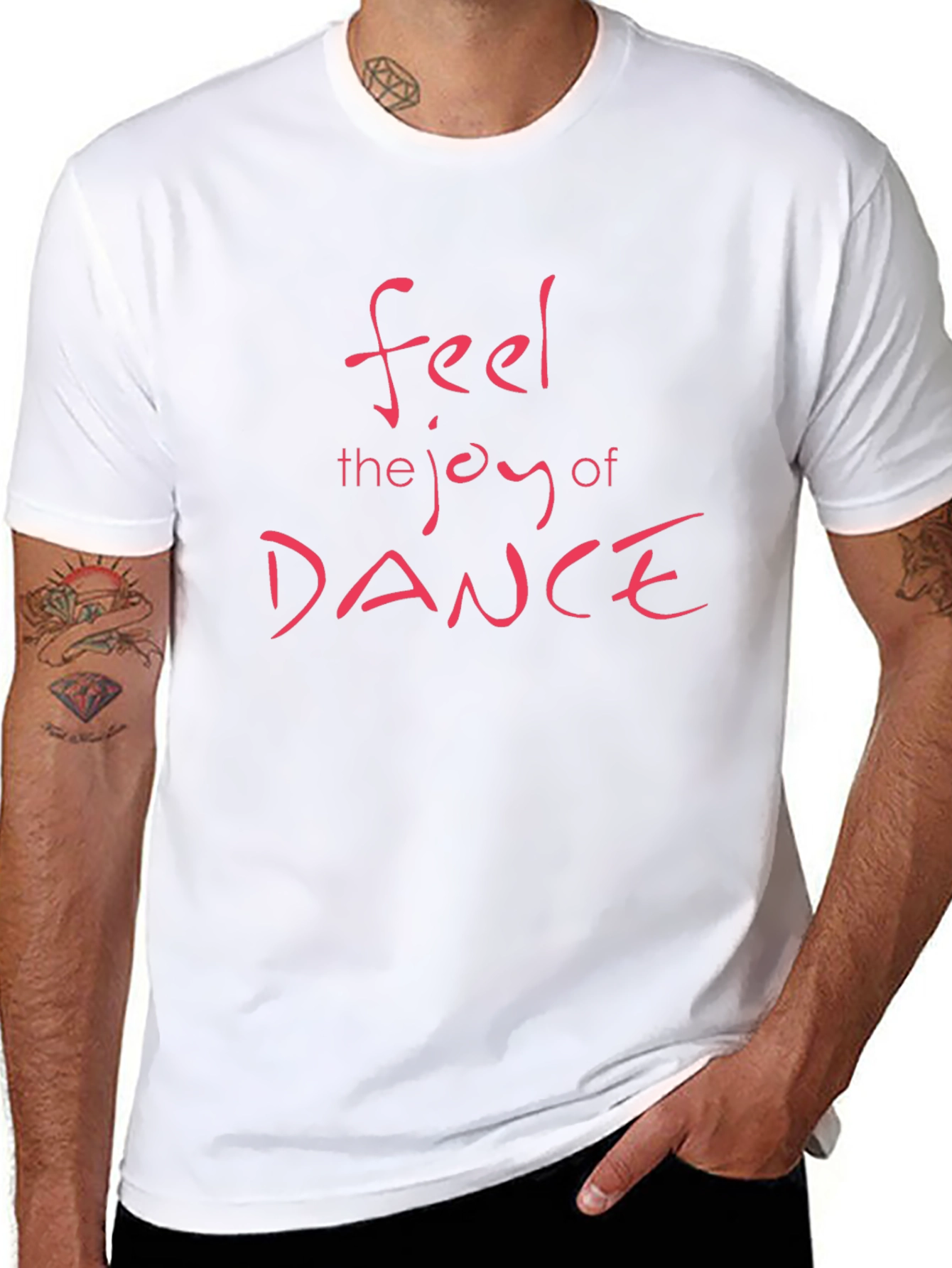 Feel the Joy of Dance Black T-Shirt