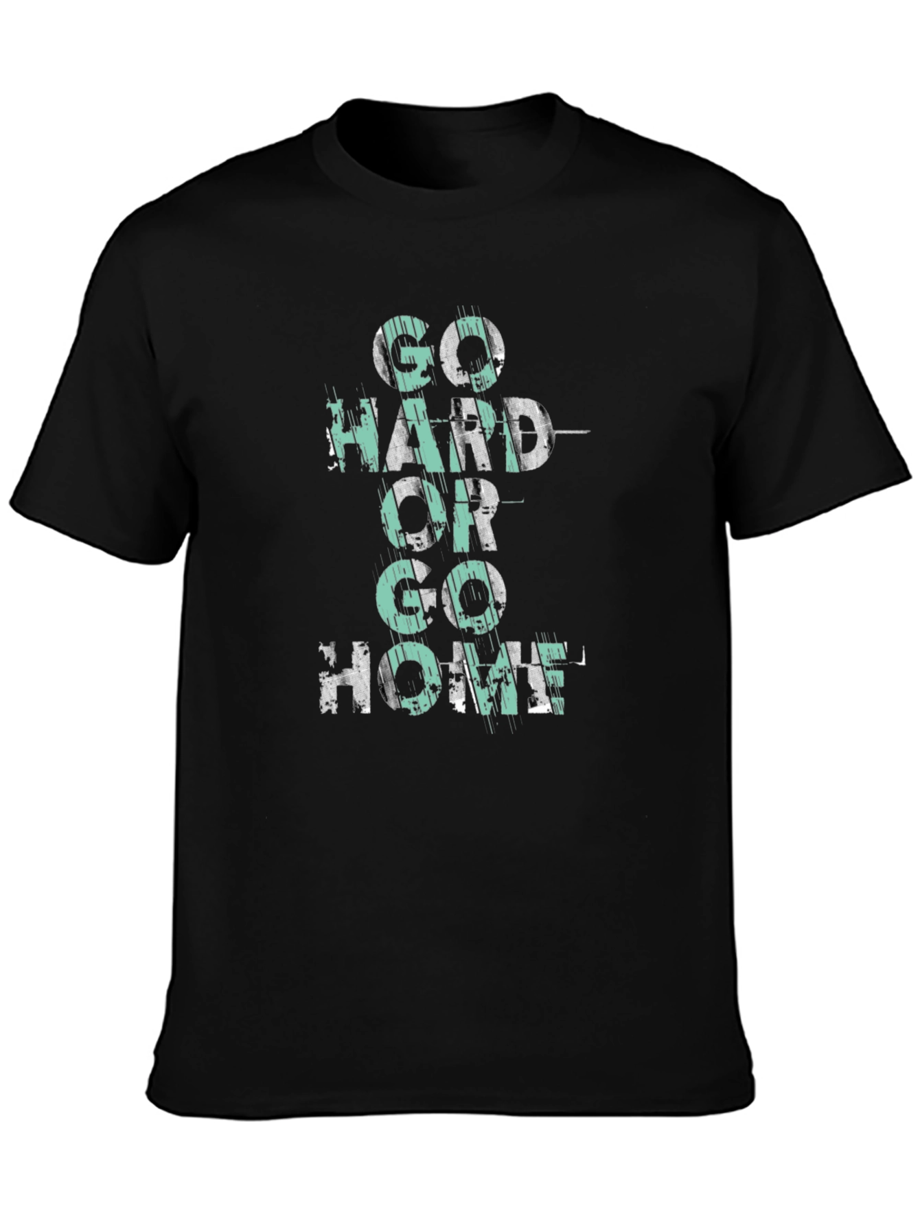 Go Hard Or Go Home Graphic T-Shirt
