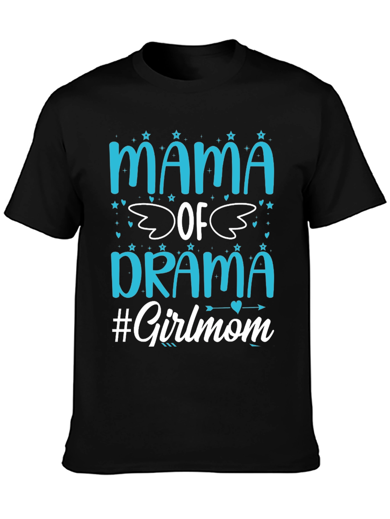 Mama of Drama #Girlmom Graphic Tee