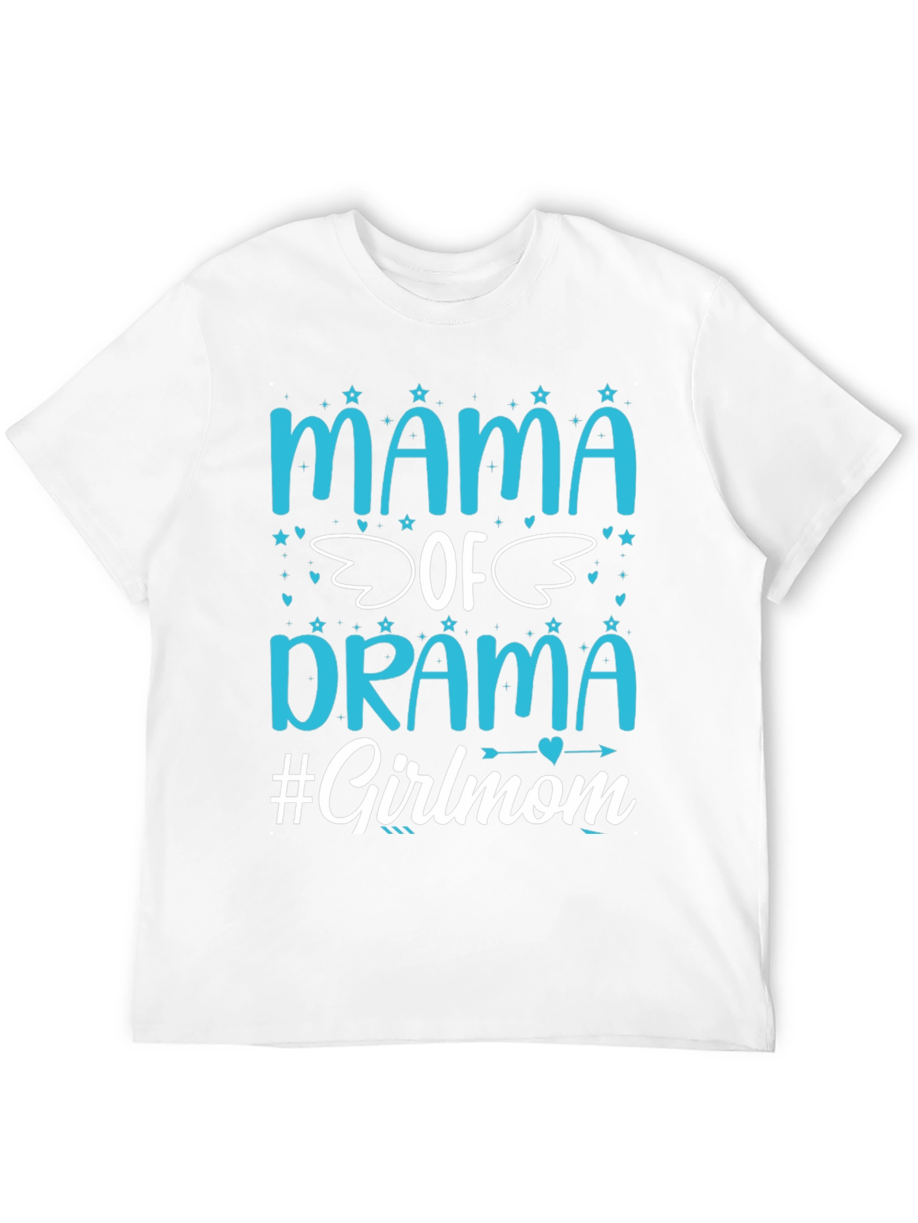 Mama of Drama #Girlmom Graphic Tee