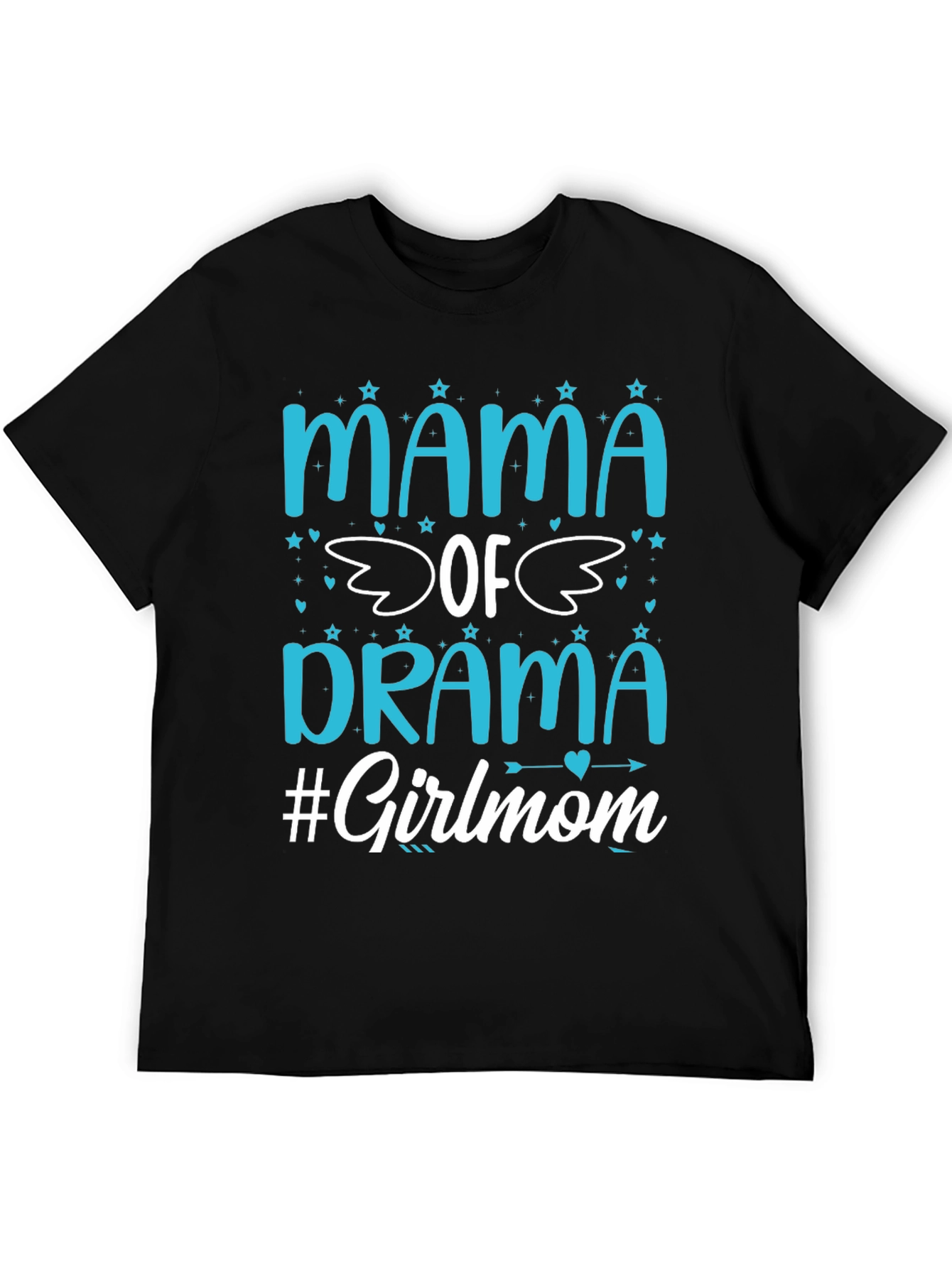 Mama of Drama #Girlmom Graphic Tee
