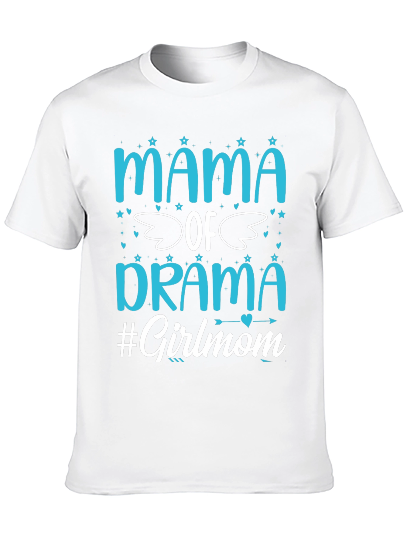 Mama of Drama #Girlmom Graphic Tee