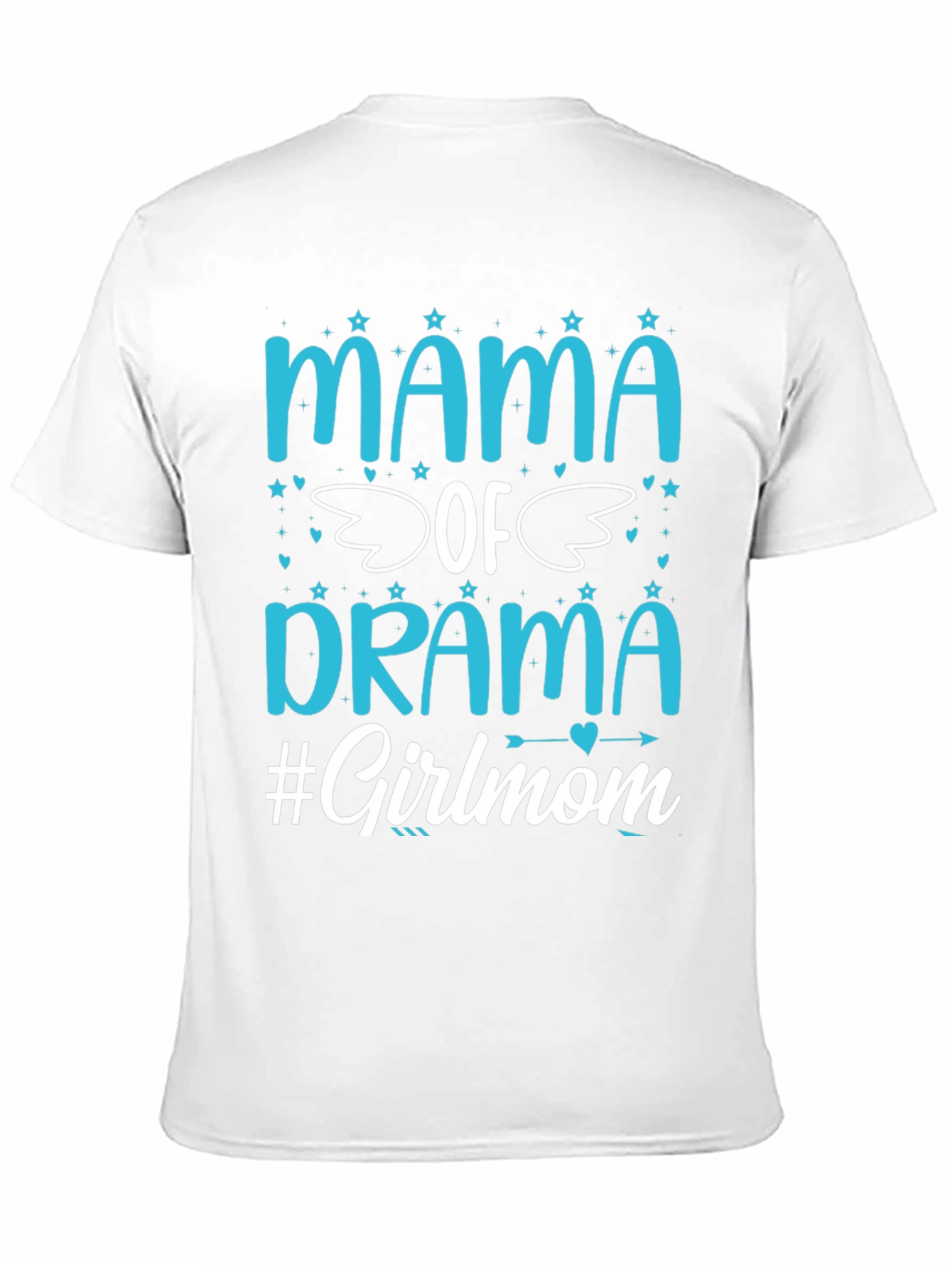 Mama of Drama #Girlmom Graphic Tee