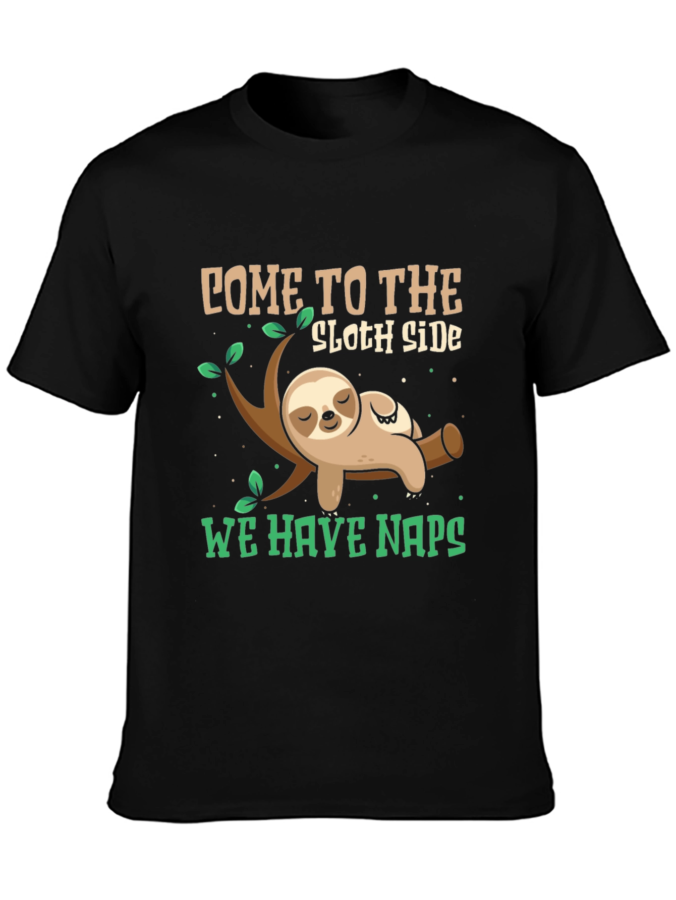 Sloth Side Naps T-Shirt