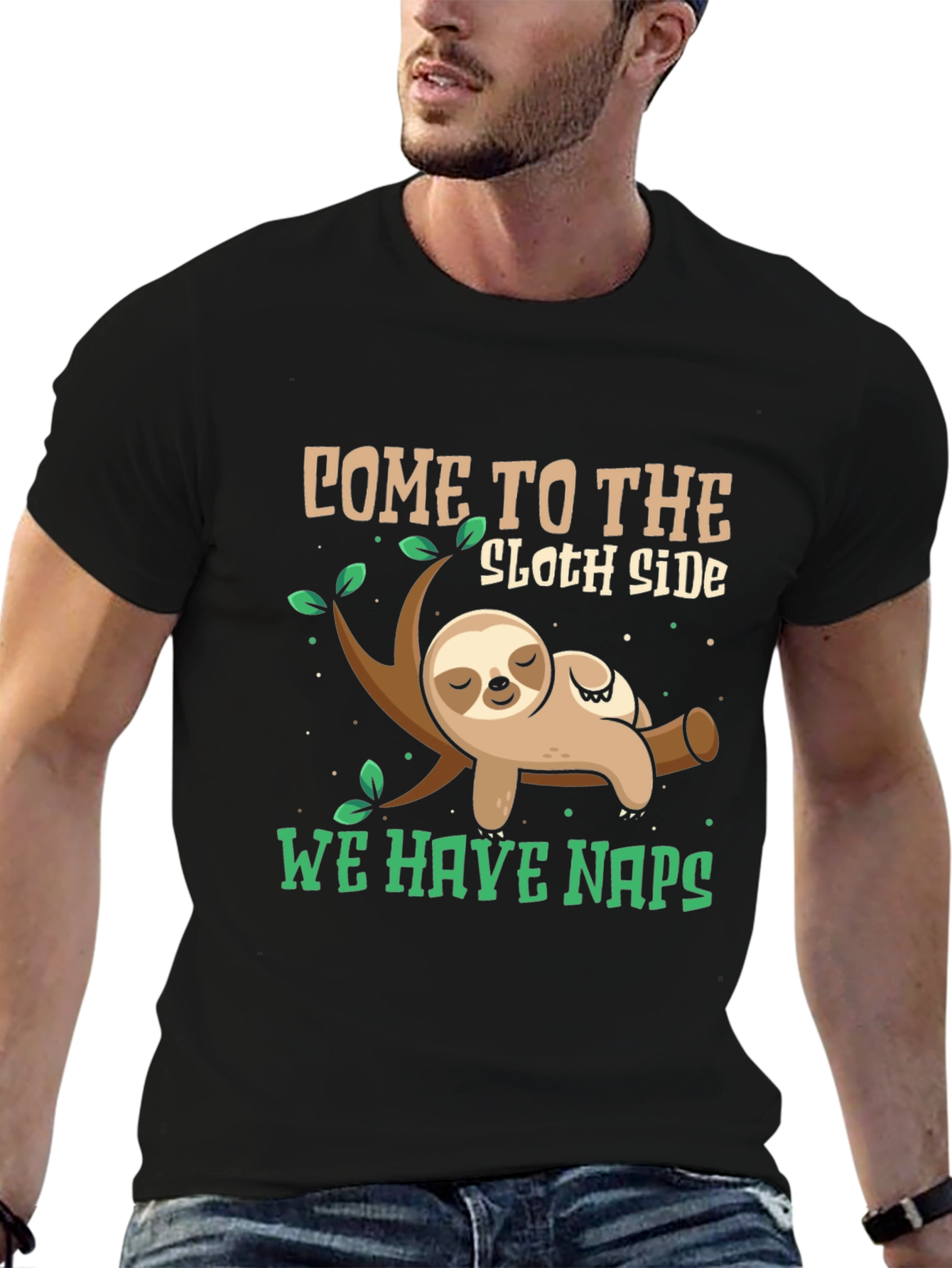 Sloth Side Naps T-Shirt