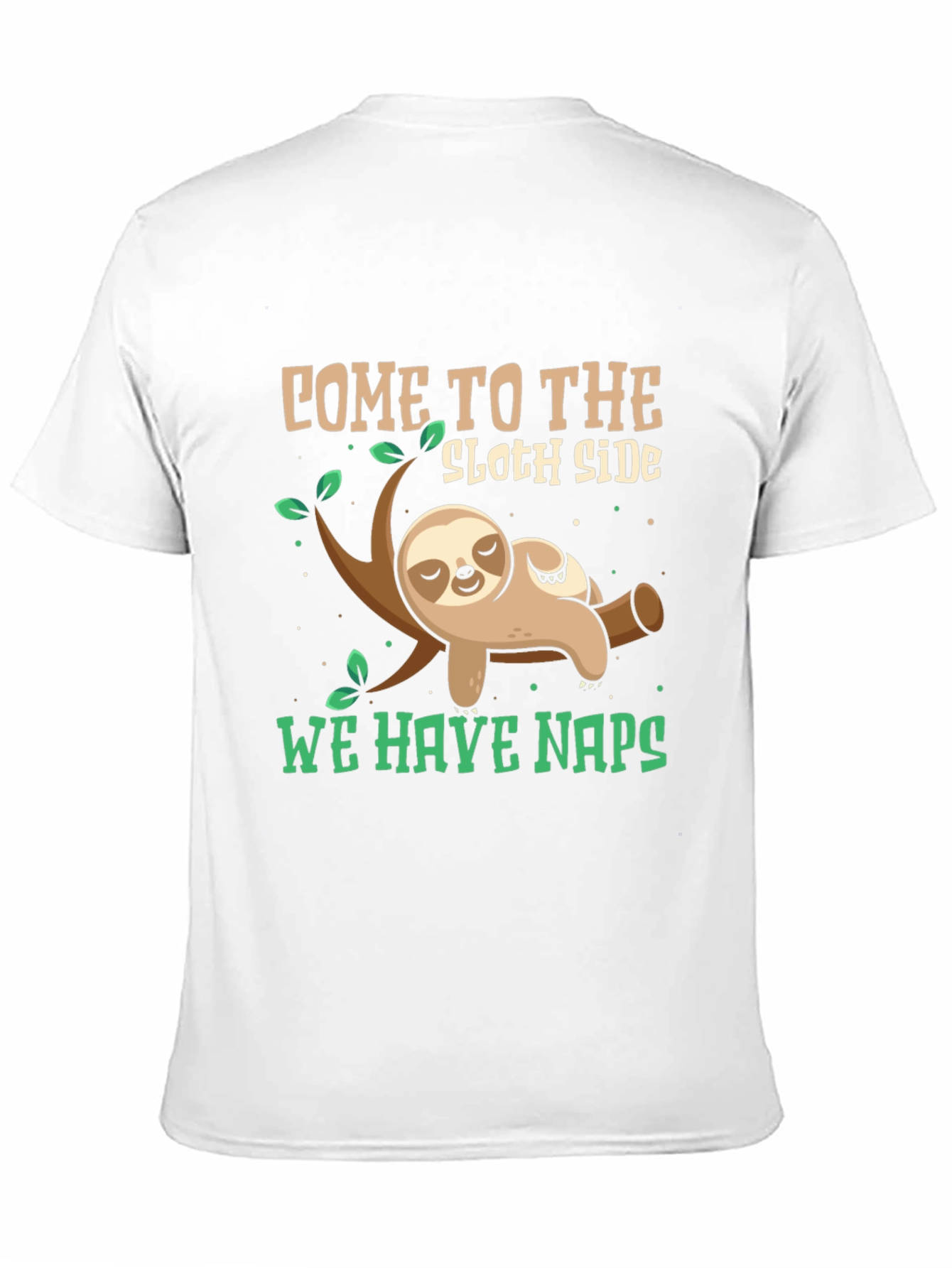 Sloth Side Naps T-Shirt