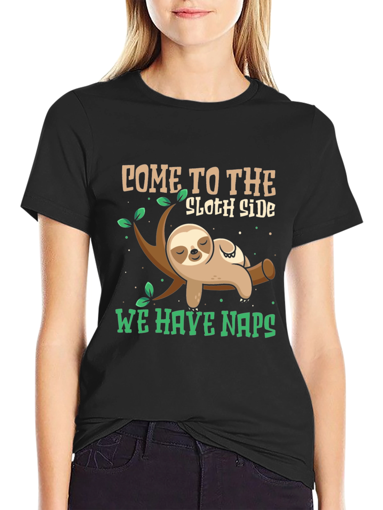 Sloth Side Naps T-Shirt