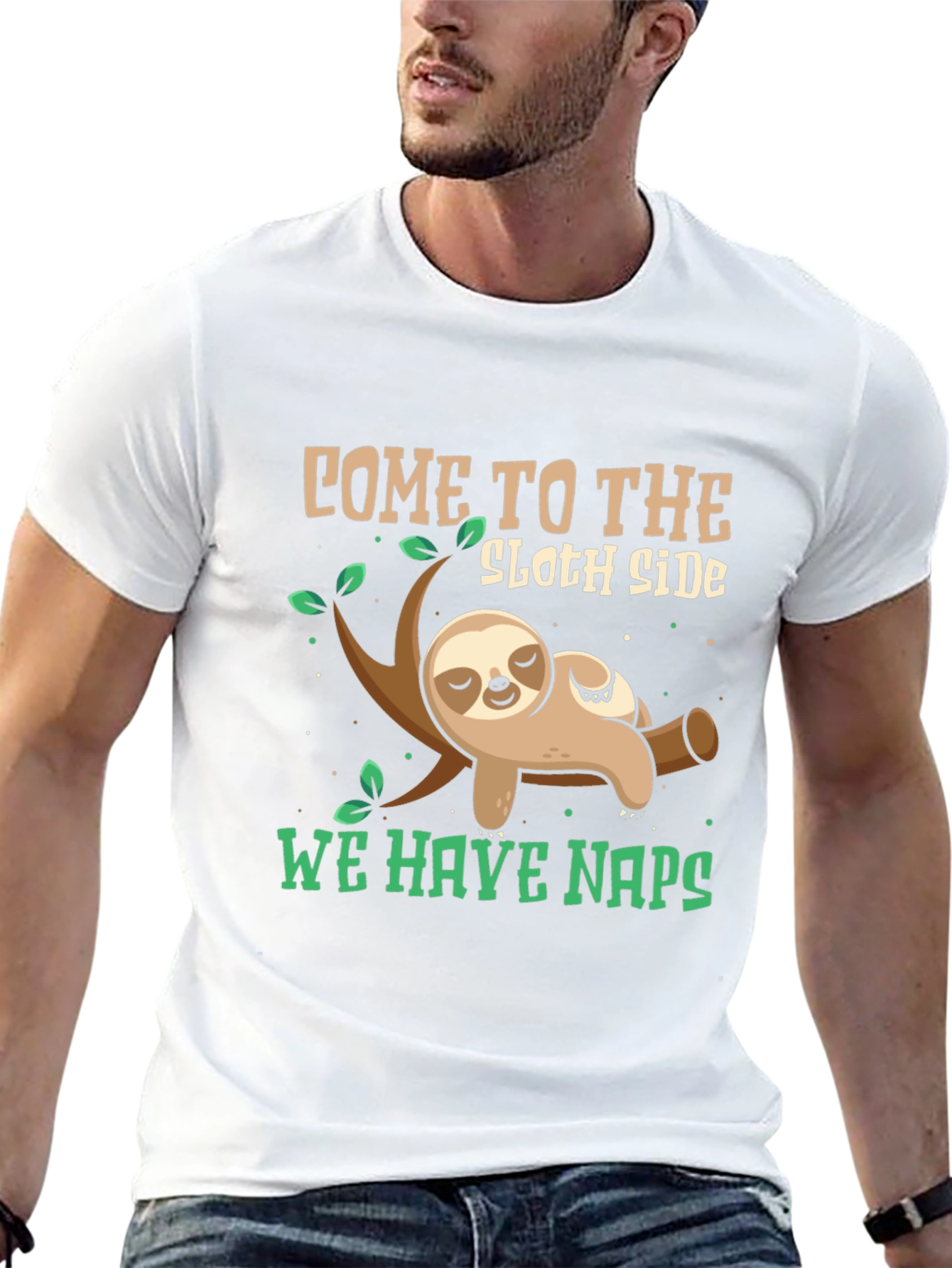 Sloth Side Naps T-Shirt