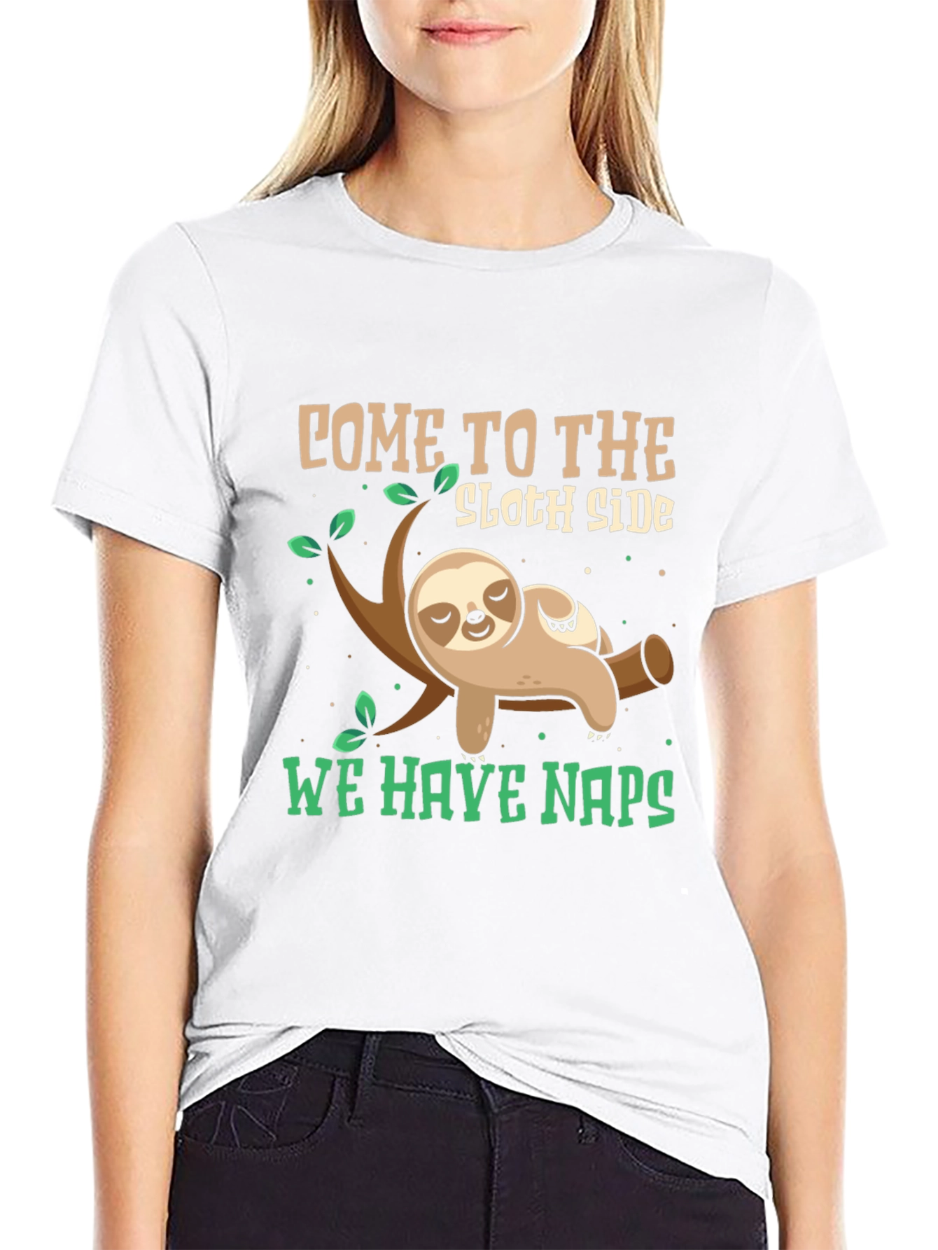 Sloth Side Naps T-Shirt