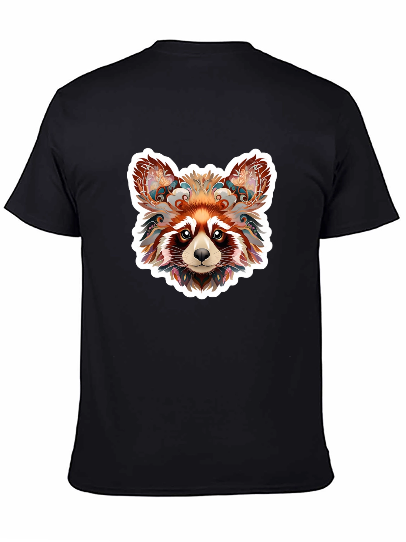 Red Panda Graphic Tee - Stylish Animal Print Shirt