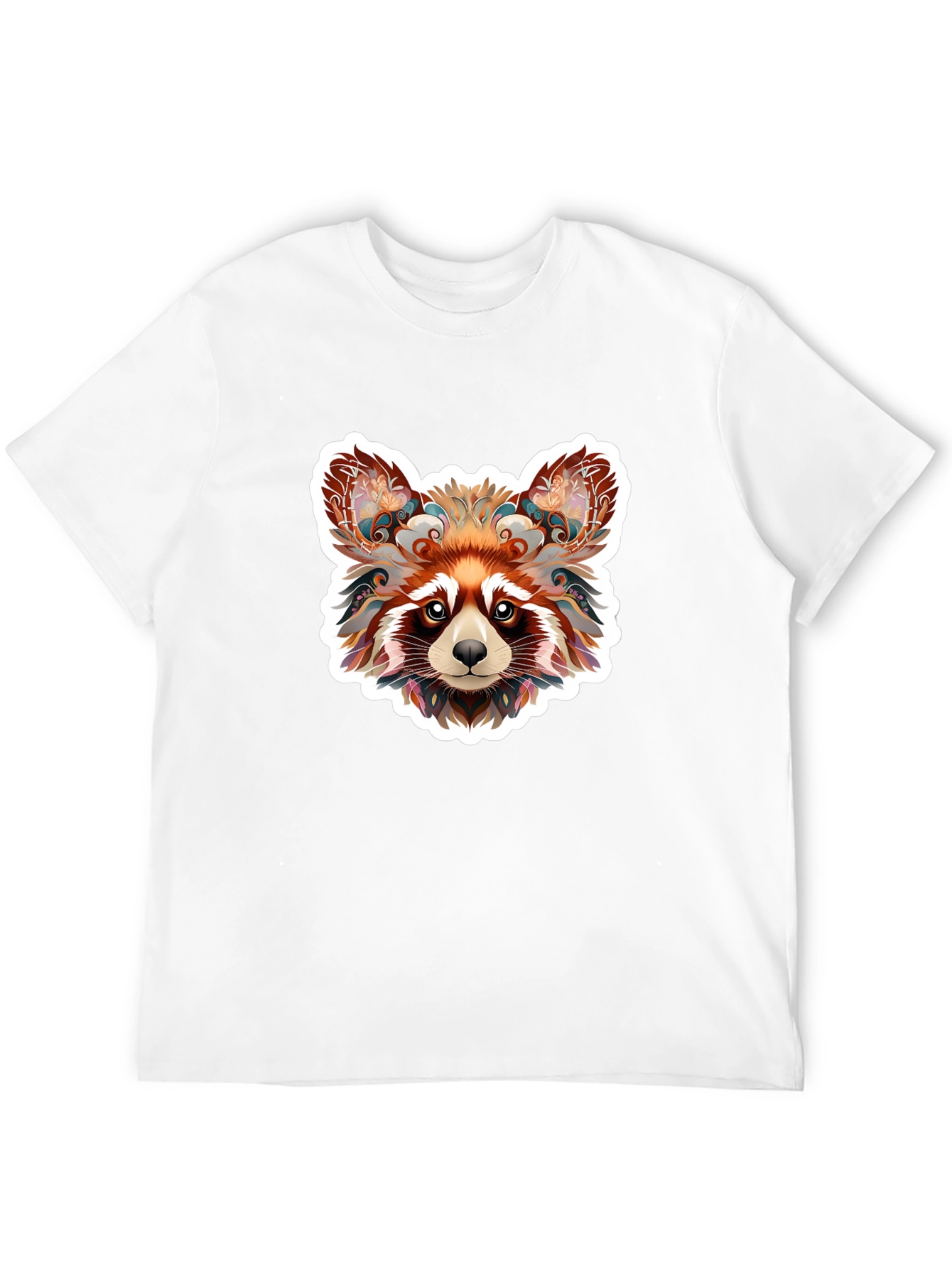 Red Panda Graphic Tee - Stylish Animal Print Shirt