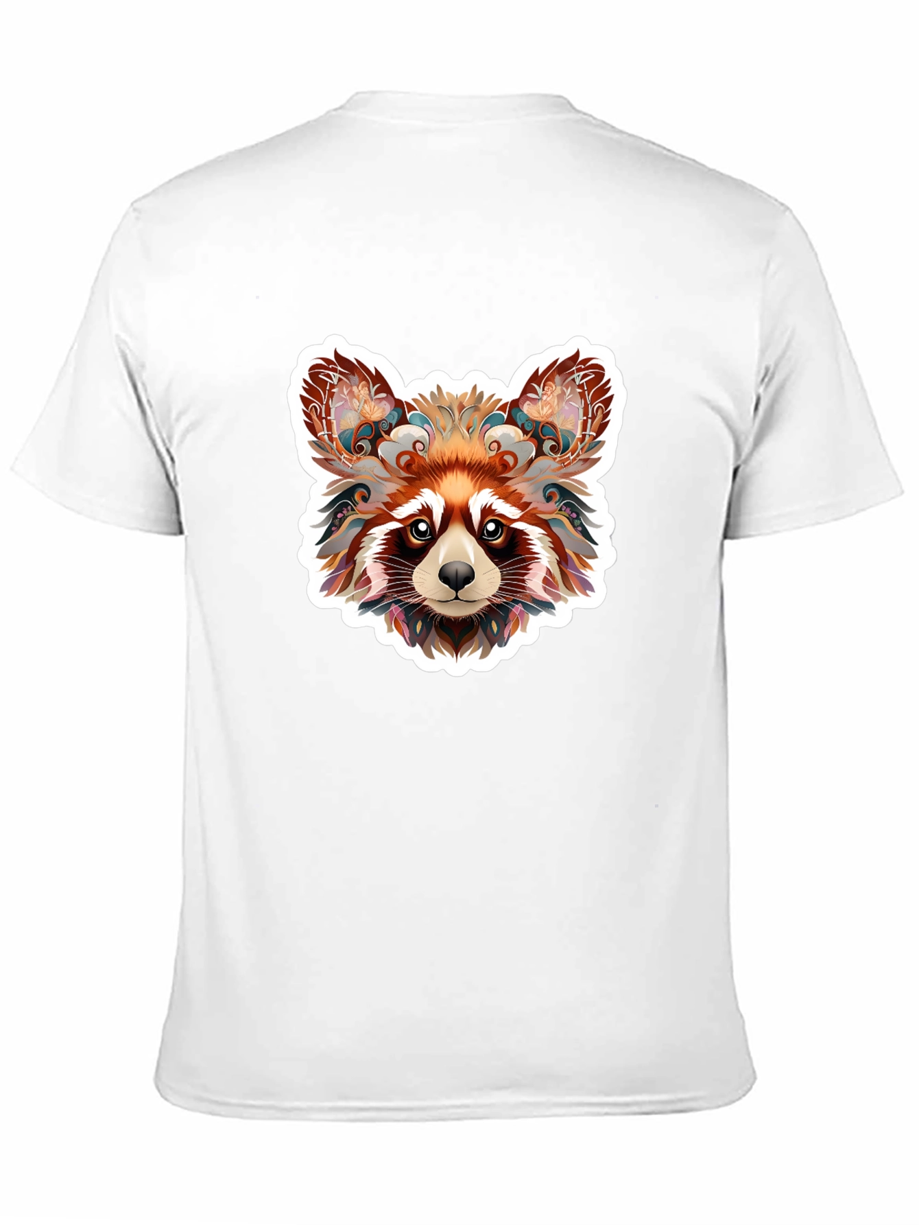 Red Panda Graphic Tee - Stylish Animal Print Shirt