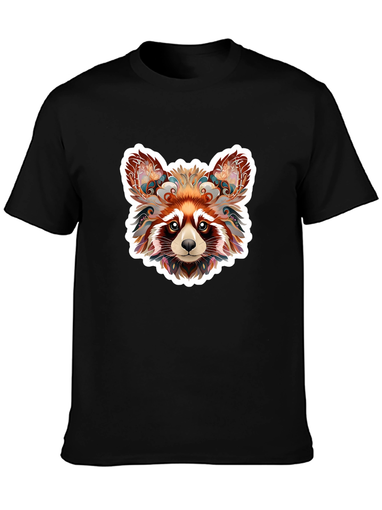 Red Panda Graphic Tee - Stylish Animal Print Shirt