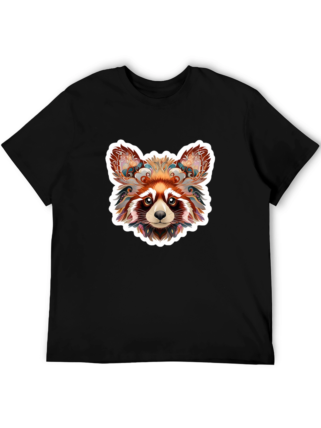 Red Panda Graphic Tee - Stylish Animal Print Shirt