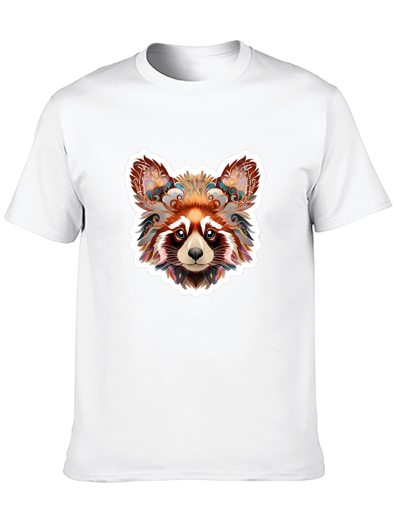 Red Panda Graphic Tee - Stylish Animal Print Shirt