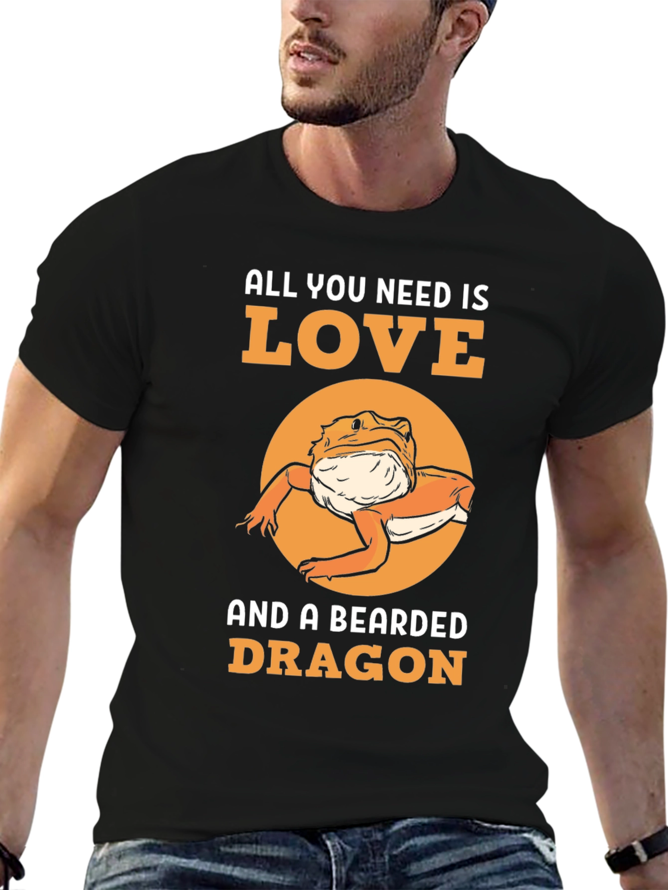 Bearded Dragon Lover T-Shirt: All You Need is Love