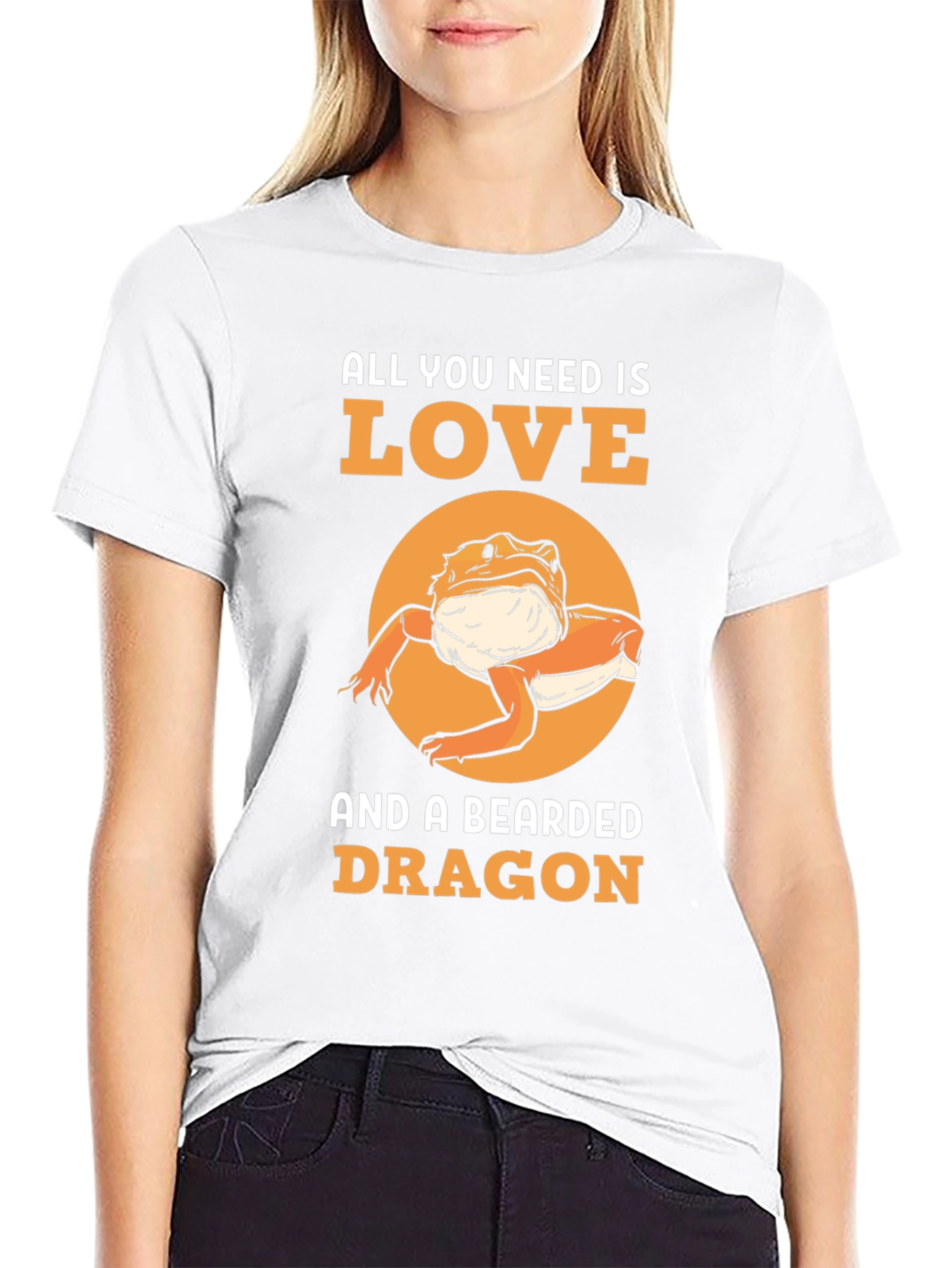 Bearded Dragon Lover T-Shirt: All You Need is Love