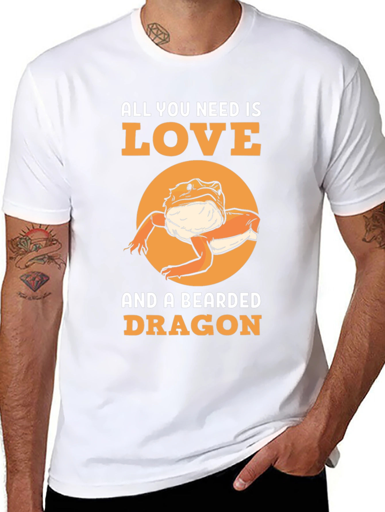 Bearded Dragon Lover T-Shirt: All You Need is Love