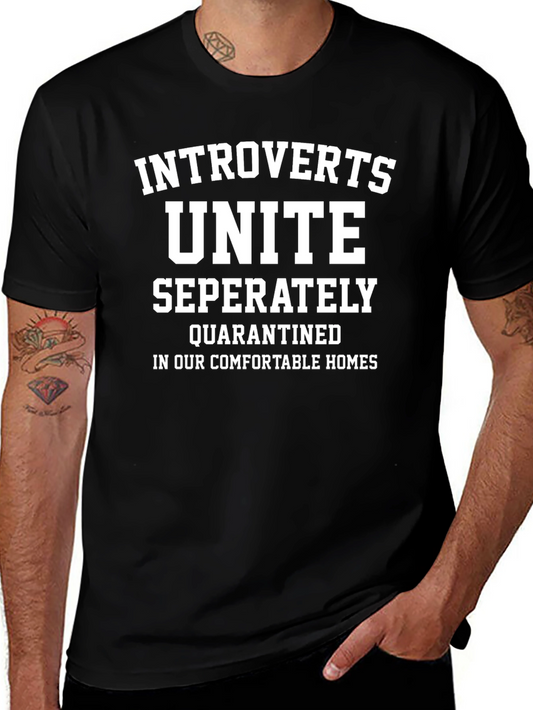 Introverts Unite Separately T-Shirt