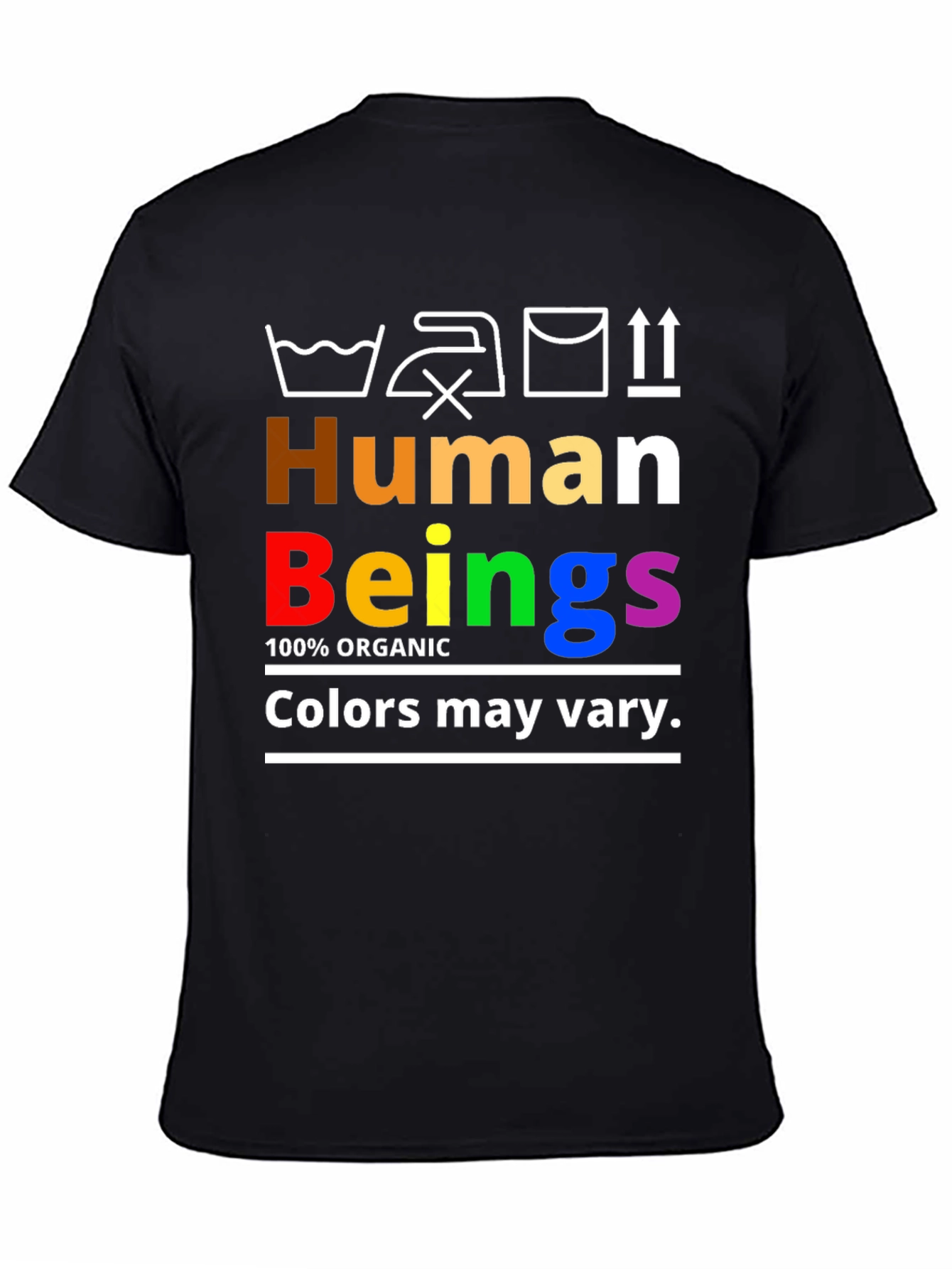 Human Beings Organic Rainbow Pride T-Shirt