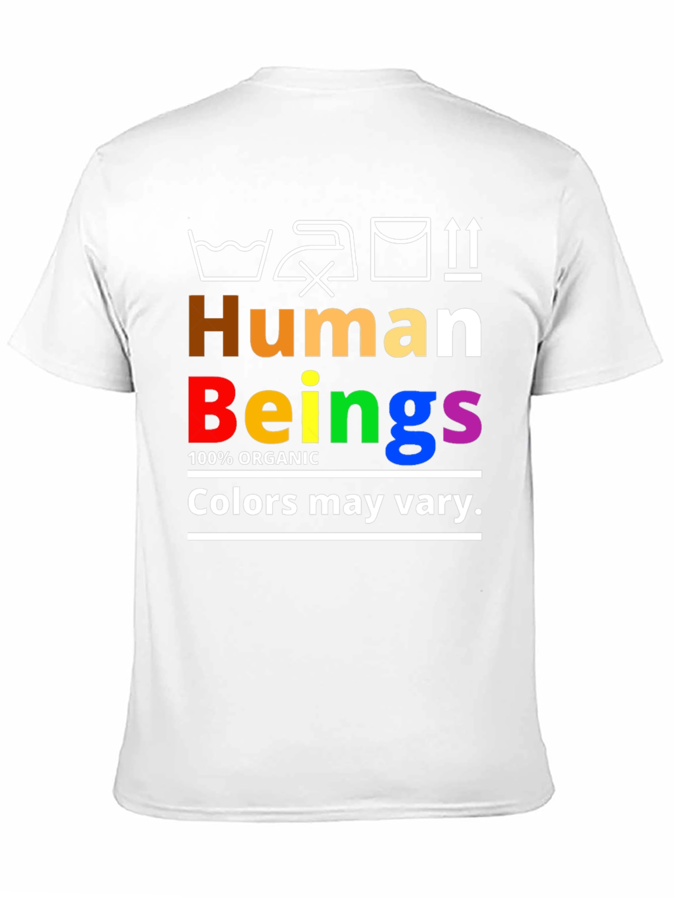 Human Beings Organic Rainbow Pride T-Shirt
